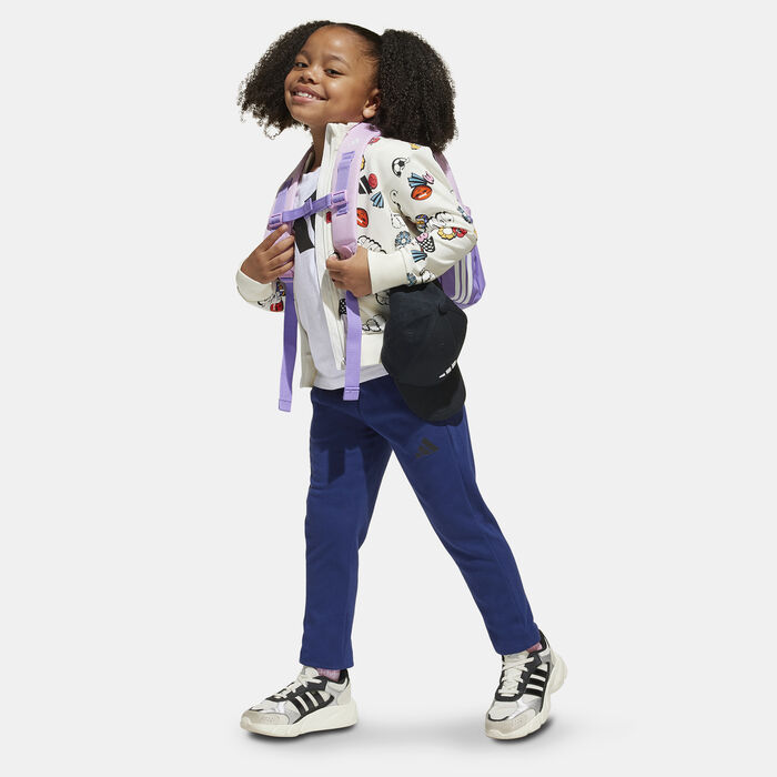 adidas Kids' Seasonal Essentials Tracksuit White image number 2