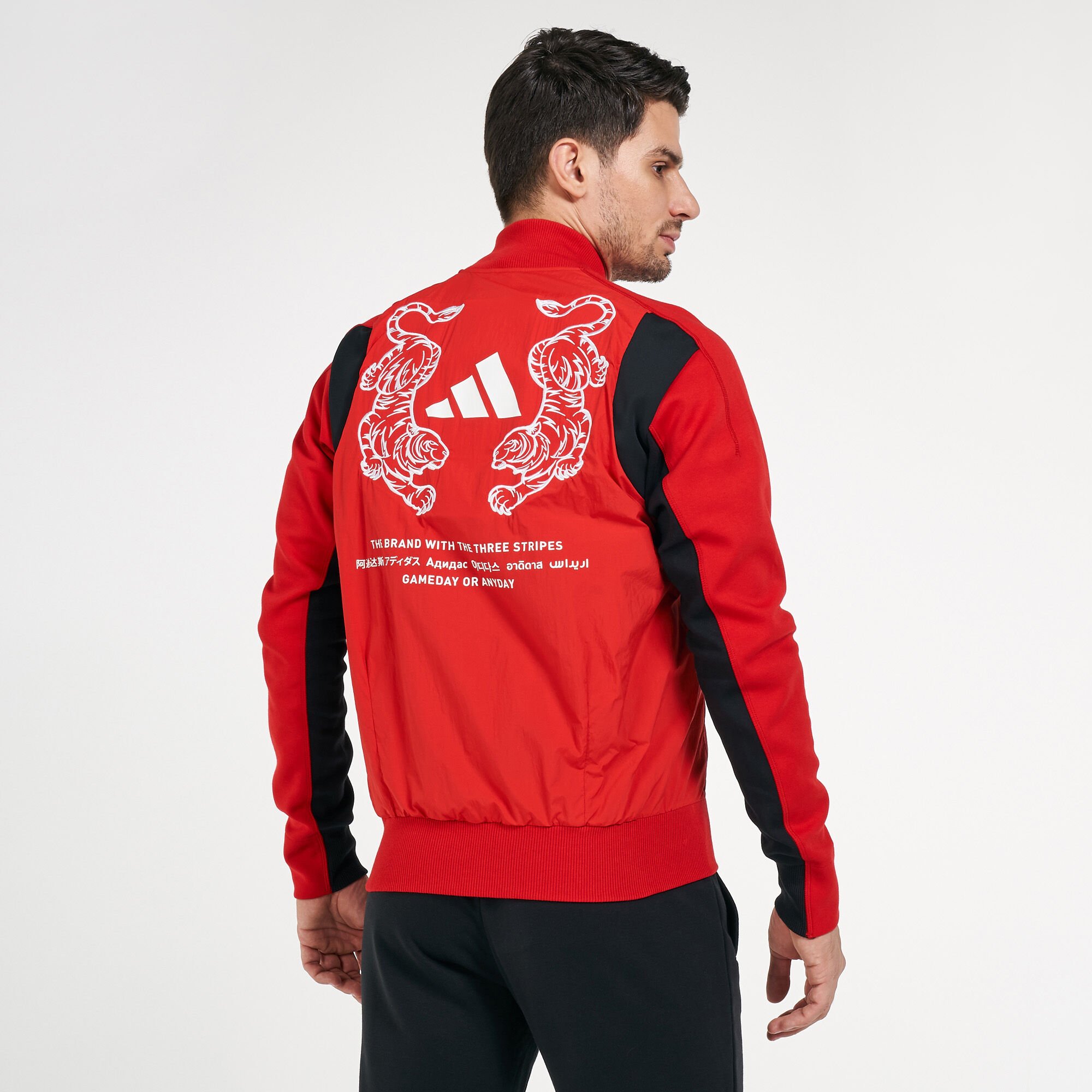 Adidas sales tiger jacket