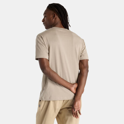 New Balance Men's Chalk Board Logo T-Shirt Brown