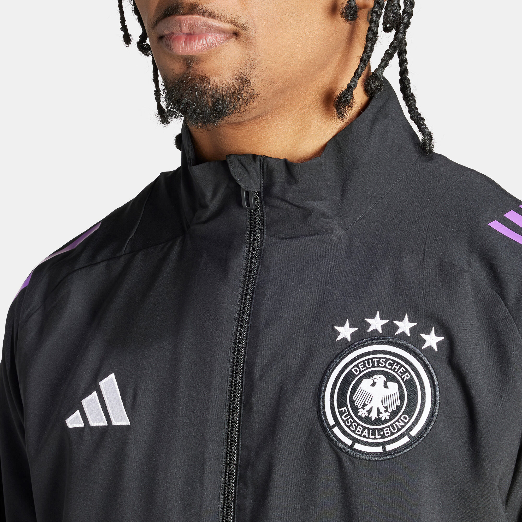 Men s Germany Tiro 24 Competition Presentation Football Track Jacket Black adidas in Kuwait SSS