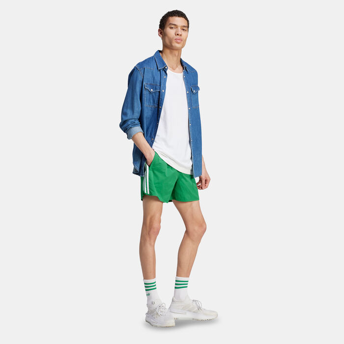 adidas Originals Men's Adicolor Classics Sprinter Shorts Green image number 2