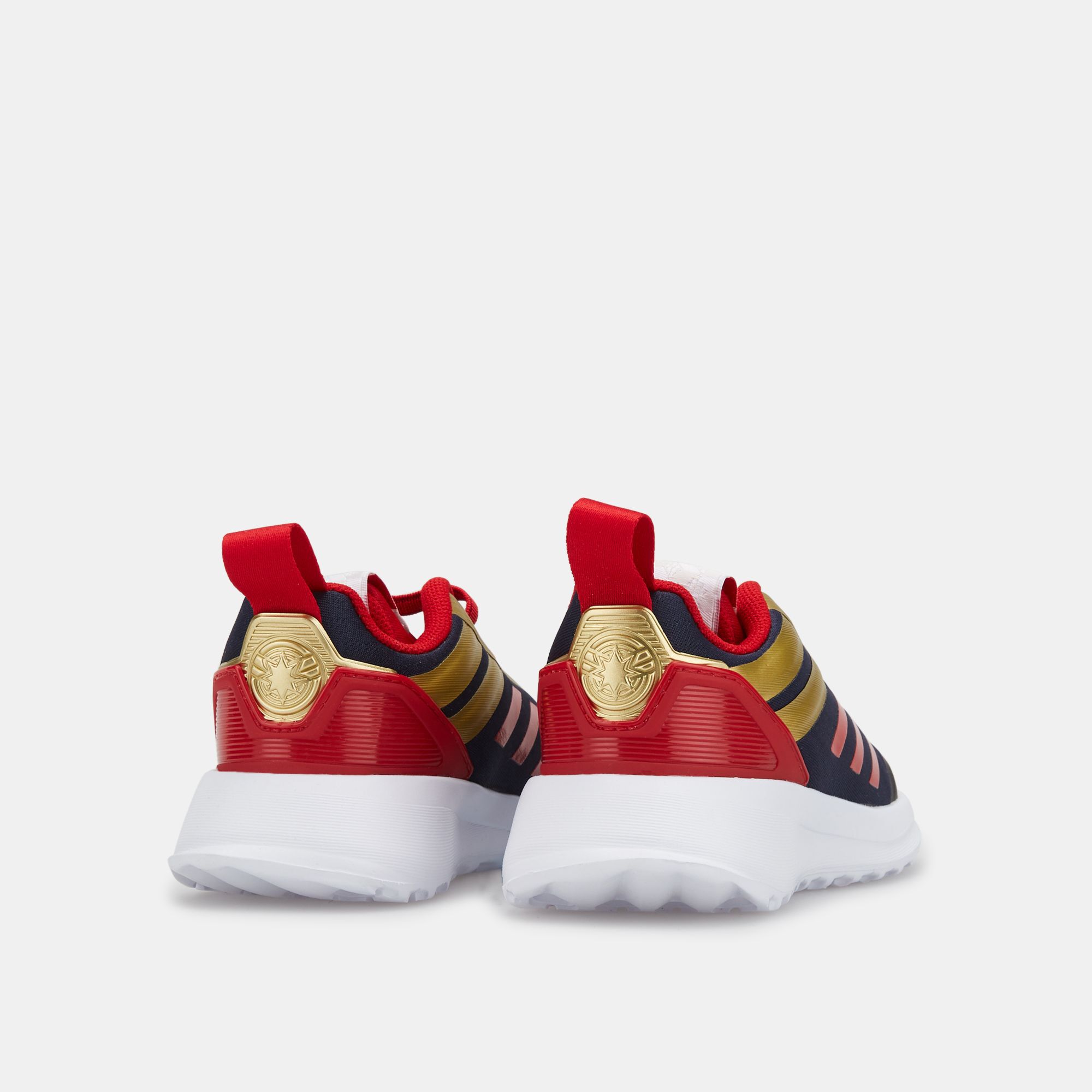 adidas Kids Marvel Captain Marvel RapidaRun Shoe Baby and