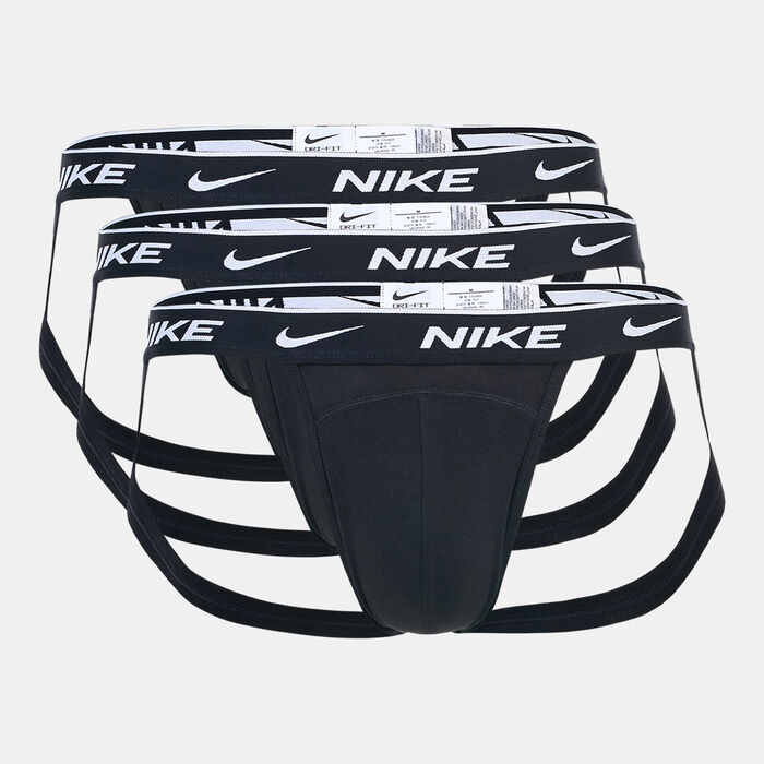 Nike Men's Jock Strap Briefs (3 Pack) Black image number 0