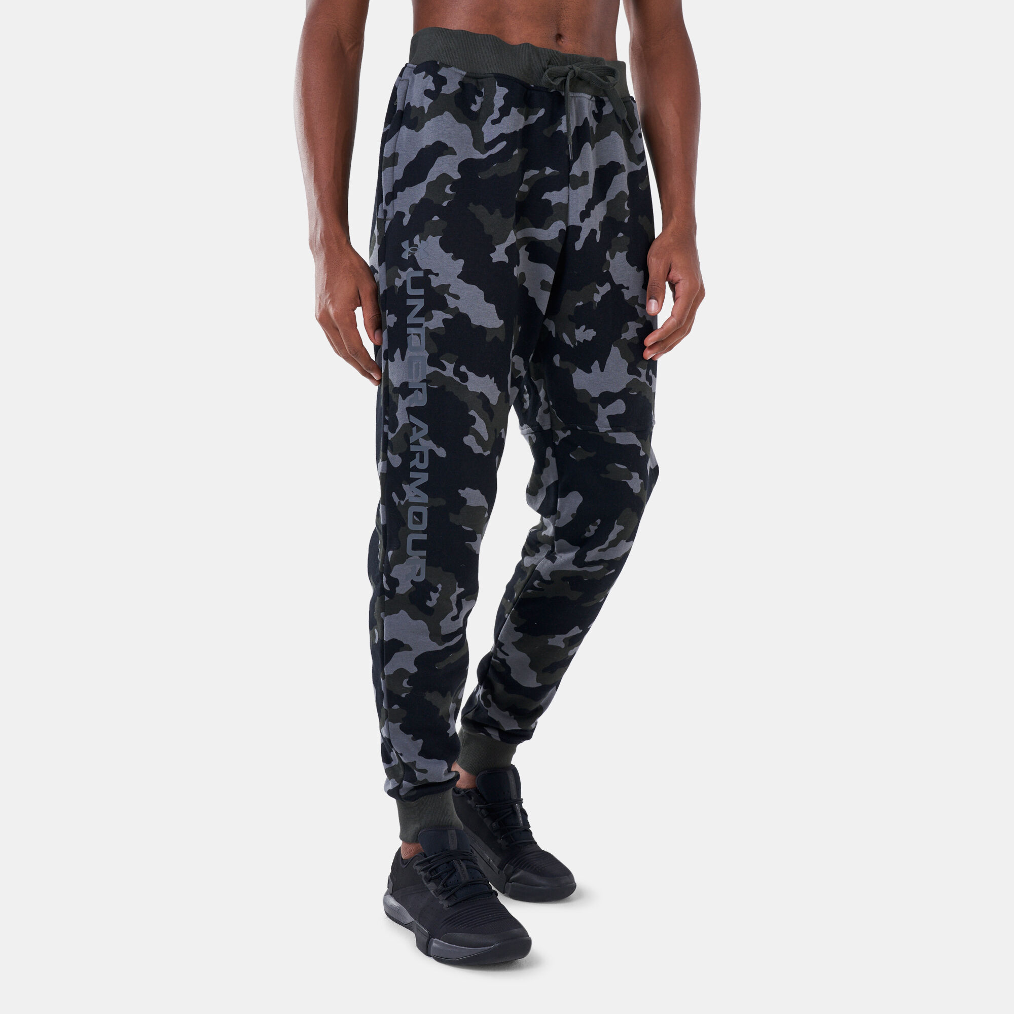 Men s UA Rival Fleece Camo Joggers
