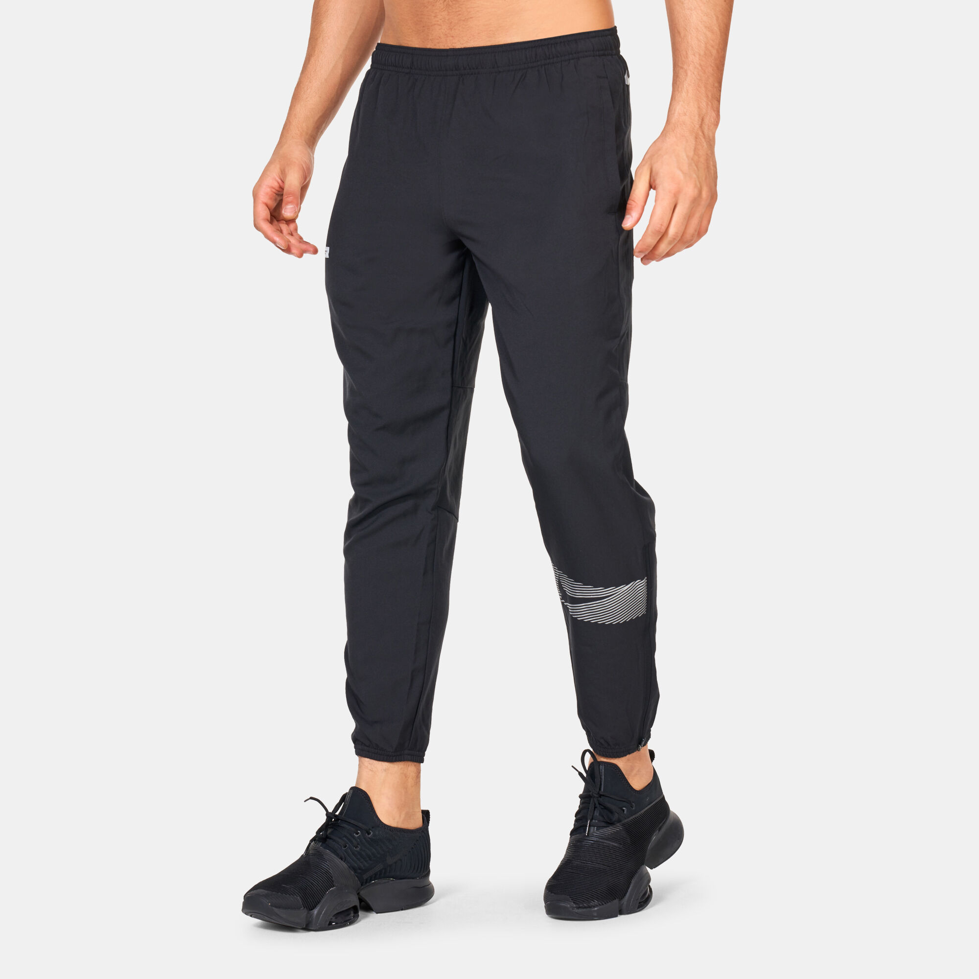 Buy Nike Men s Dri FIT Challenger Flash Running Pants Black in