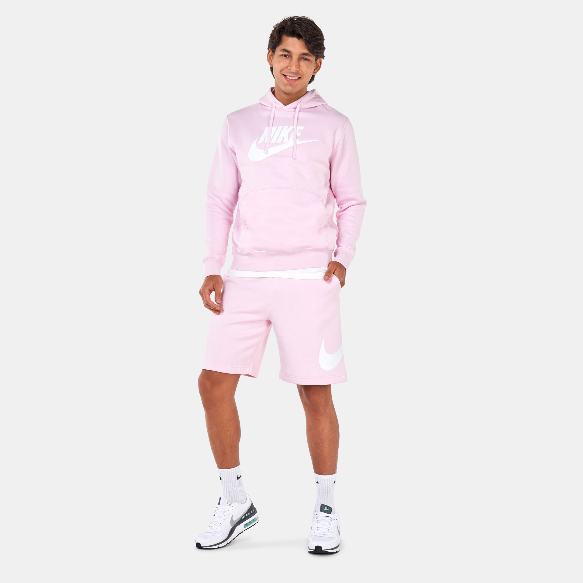 pink nike mens sweatshirt