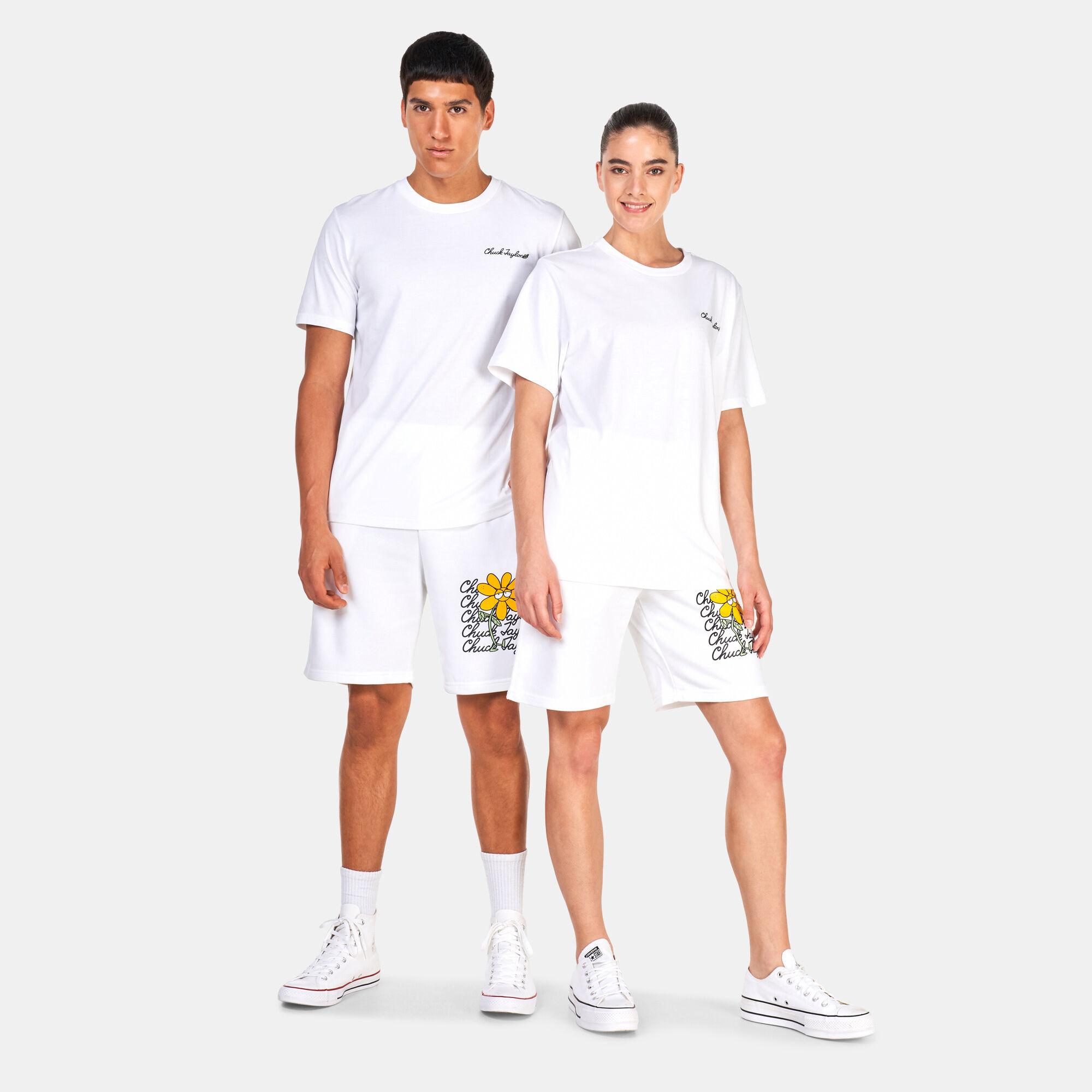 White converse shorts on sale