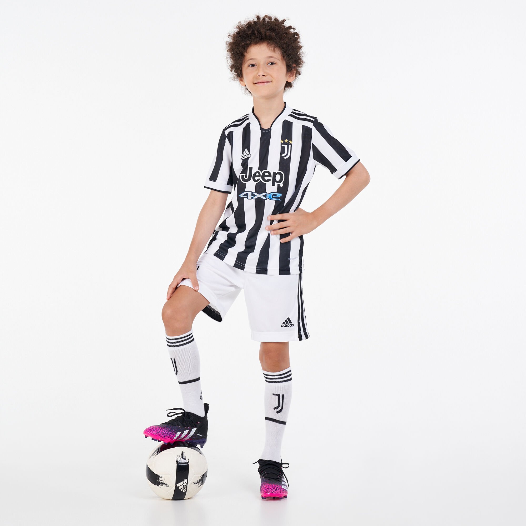 Kids Juventus Home Jersey 2021 22 White adidas in Kuwait SSS