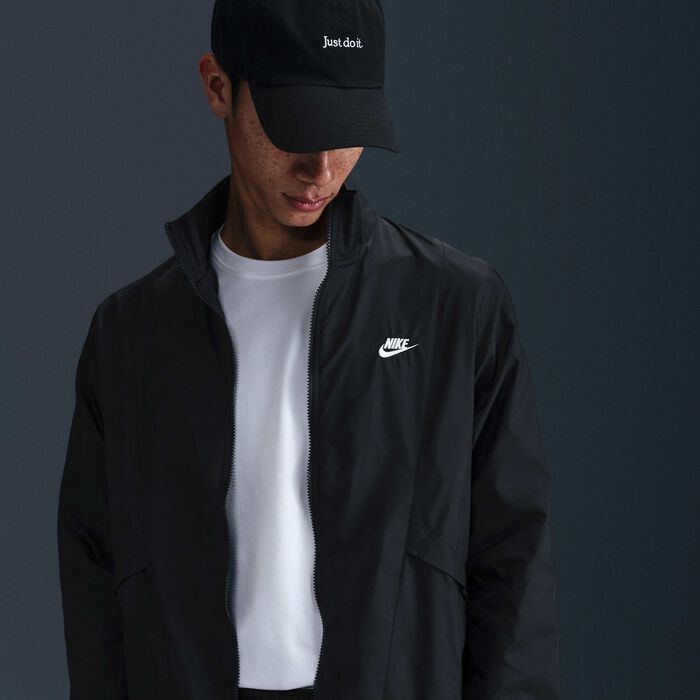 Nike Men's Club Woven Tracksuit Black image number 1