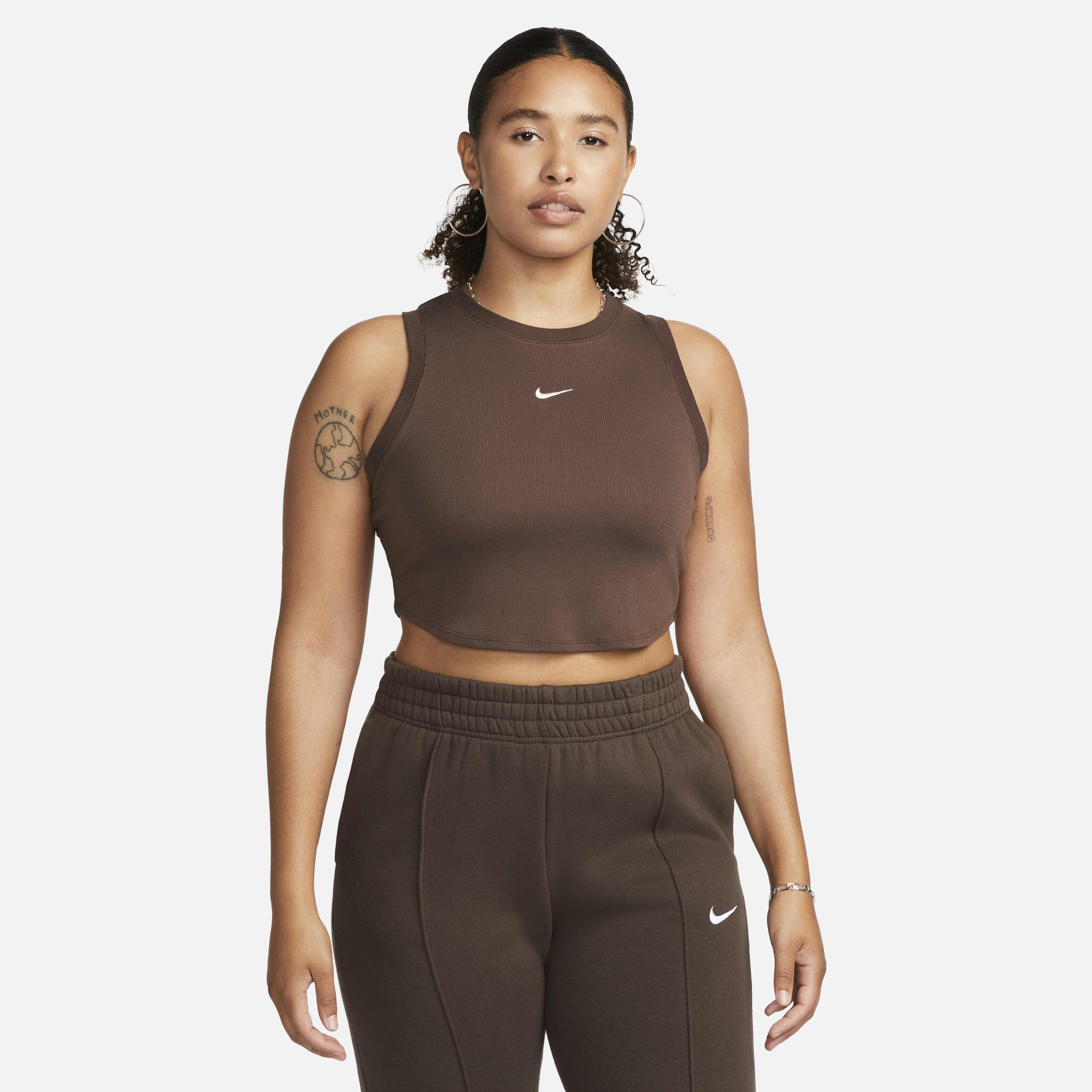 Nike tight crop top store