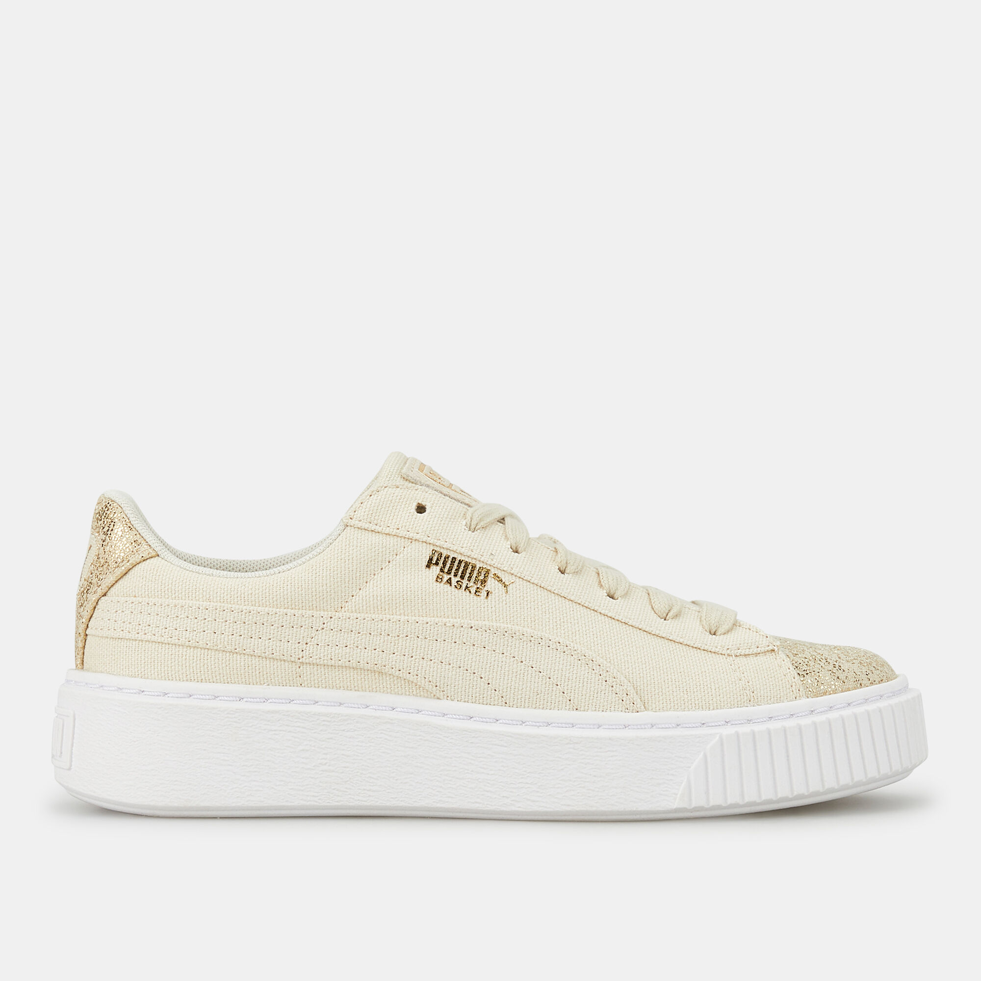 Puma basket weave platform sales sneaker