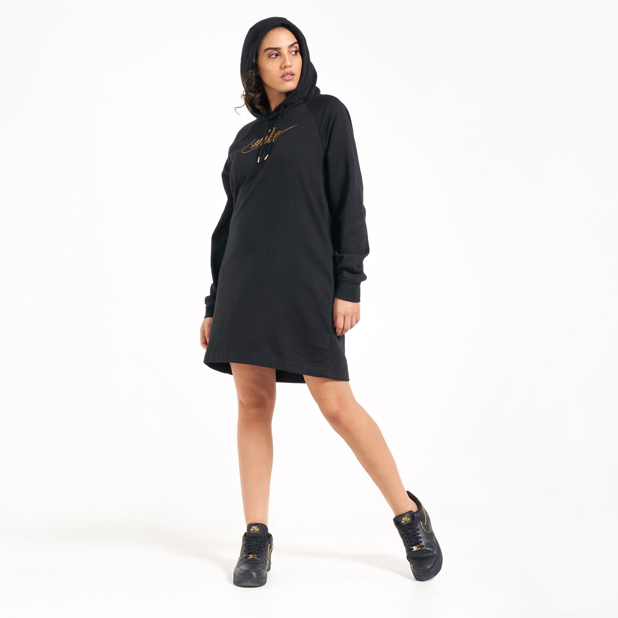 Nike women's fleece dress hotsell
