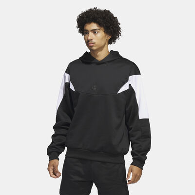 adidas Originals Men's Harden Travel Basketball Hoodie Black