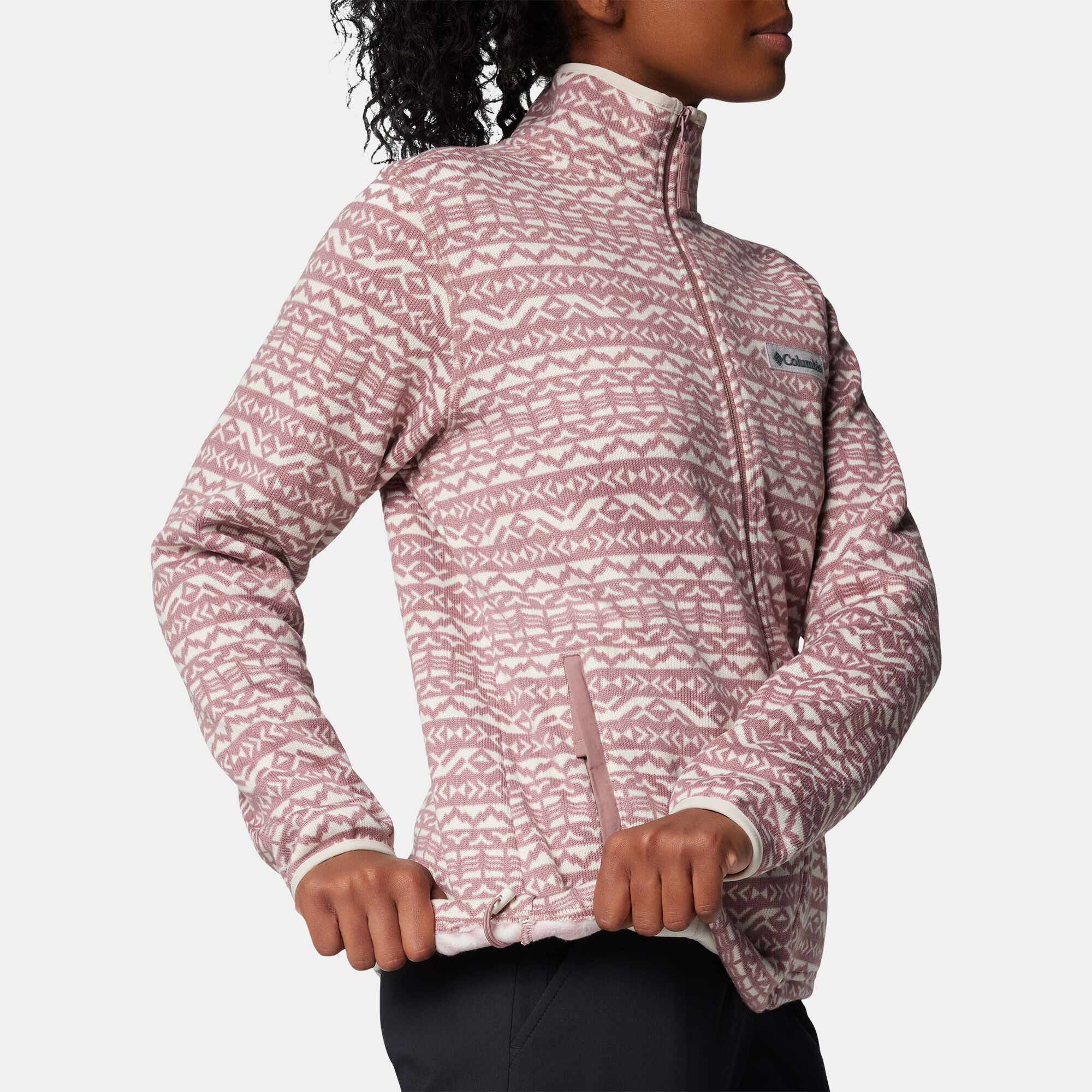 Columbia sweater season printed pullover top