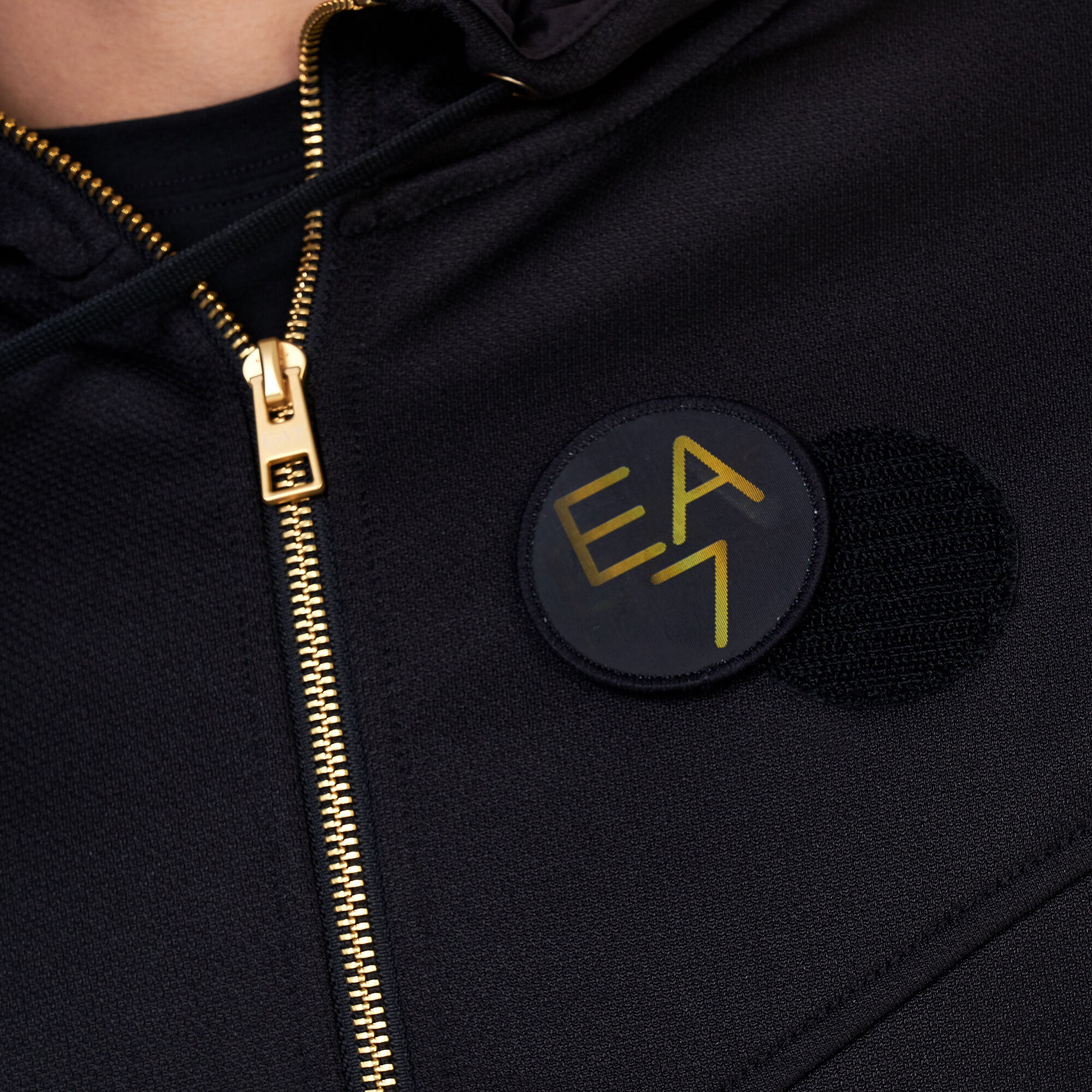 Men s Logo Hoodie Black EA7 Emporio Armani in Kuwait SSS