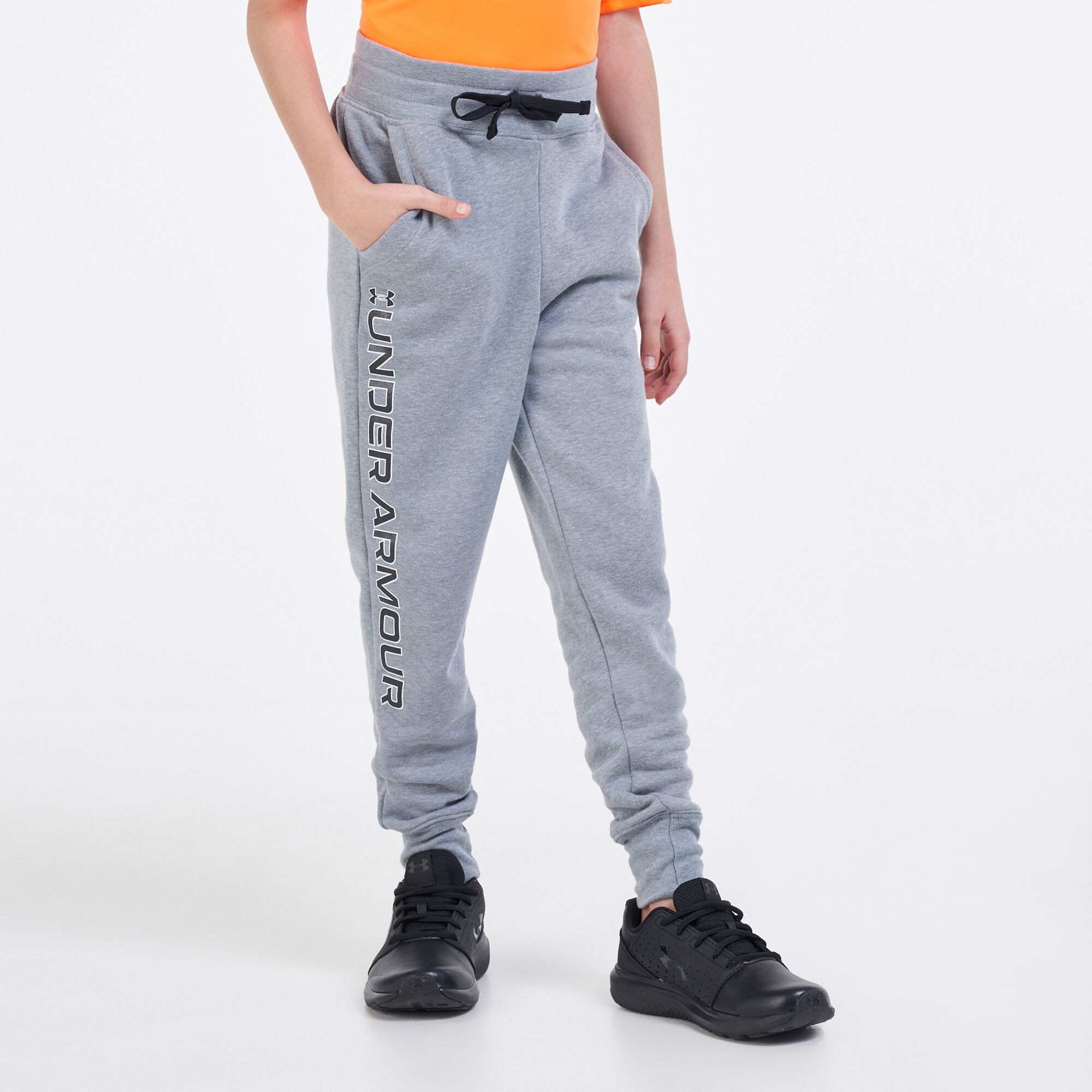 Under armour youth sales sweatpants