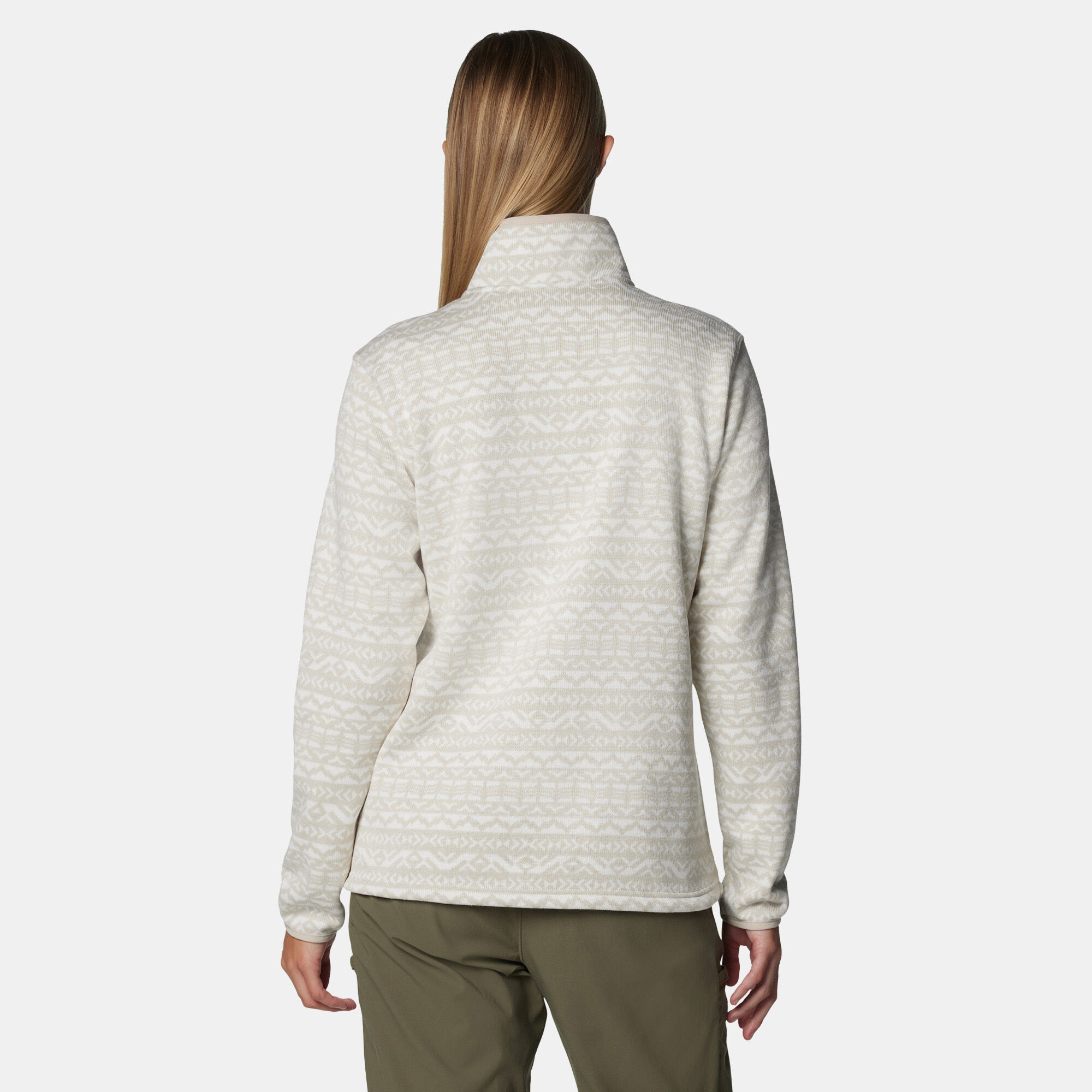 Women s Sweater Weather Printed Full Zip Jacket