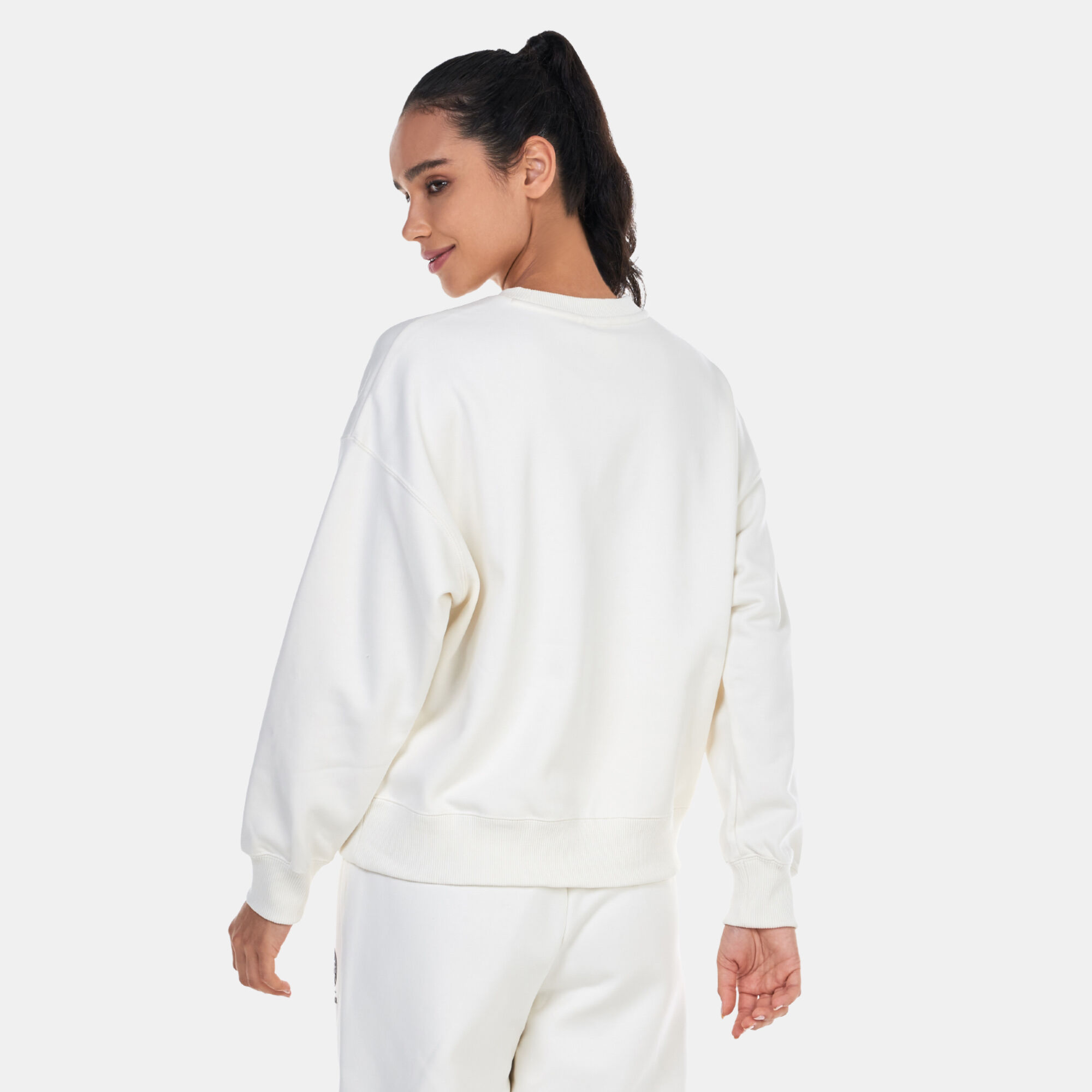 Puma sweatshirt white clearance