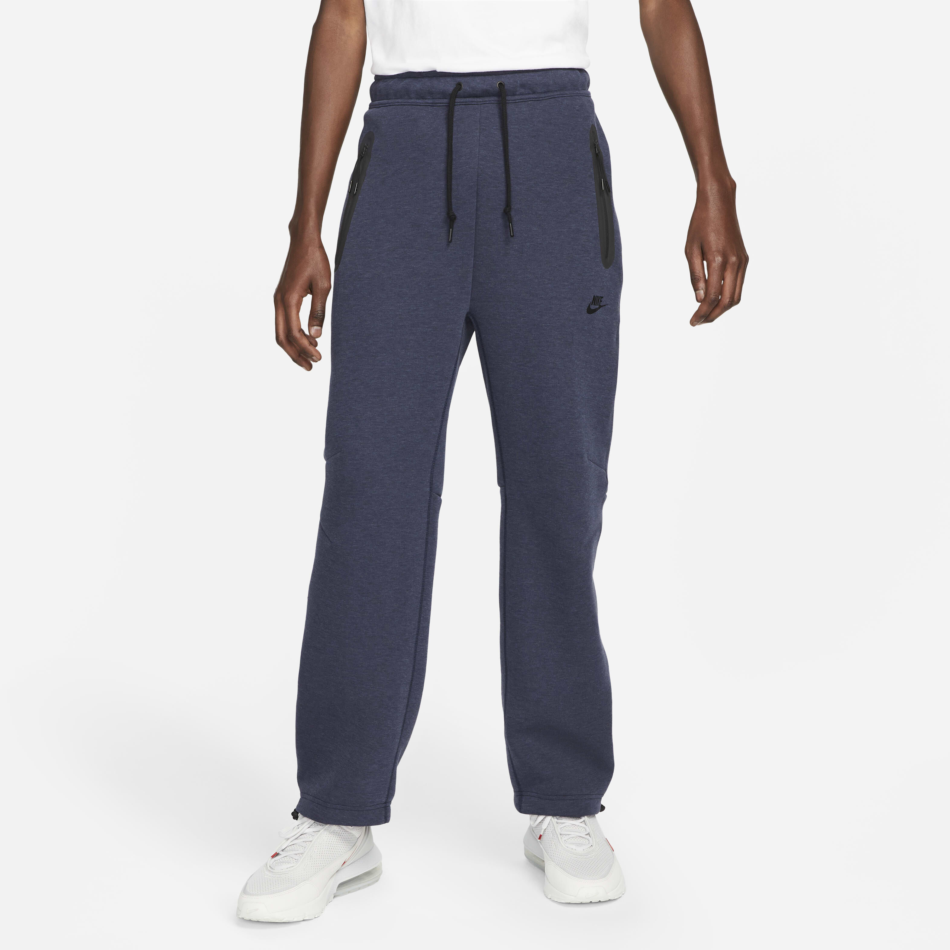 Men s Sportswear Tech Fleece Open Hem Tracksuit Bottoms Grey Nike in Kuwait SSS