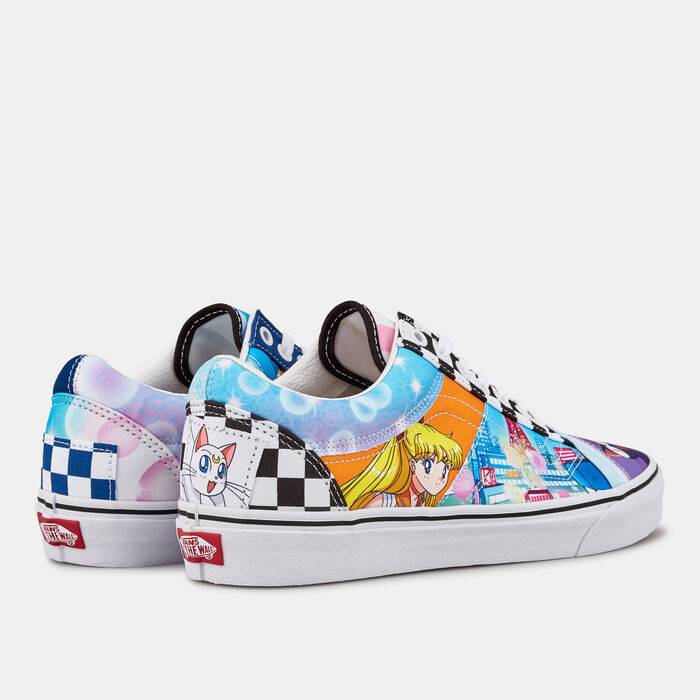 Vans Pretty Guardian Sailor Moon Patchwork Old Skool Unisex Shoe Multi image number 2