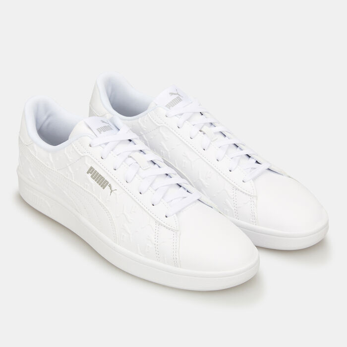 PUMA Men's Smash 3.0 Superlogo Shoes White image number 1