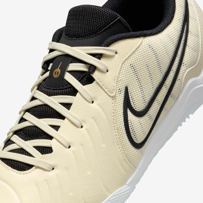 Nike Tiempo Legend 10 Academy Indoor Court Football Shoes Ivory image number 6