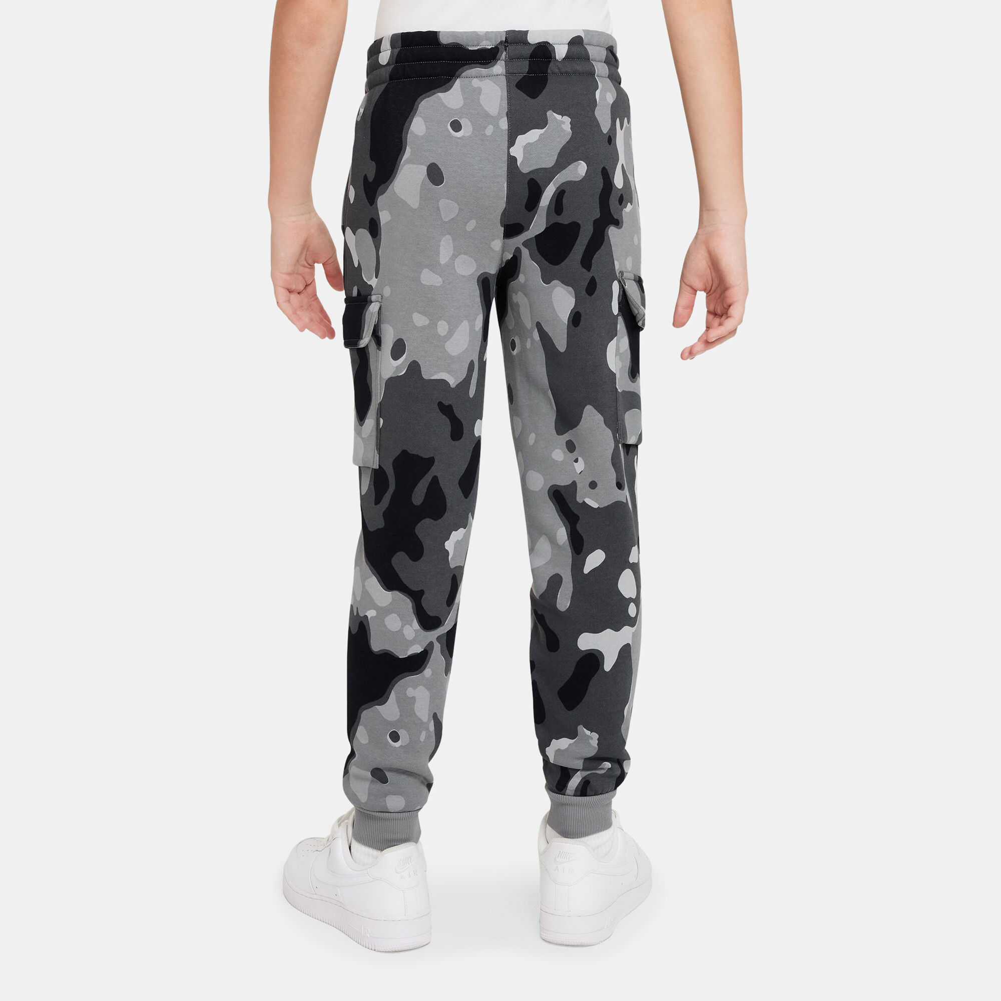 Kids Sportswear Club Camo Cargo Pants