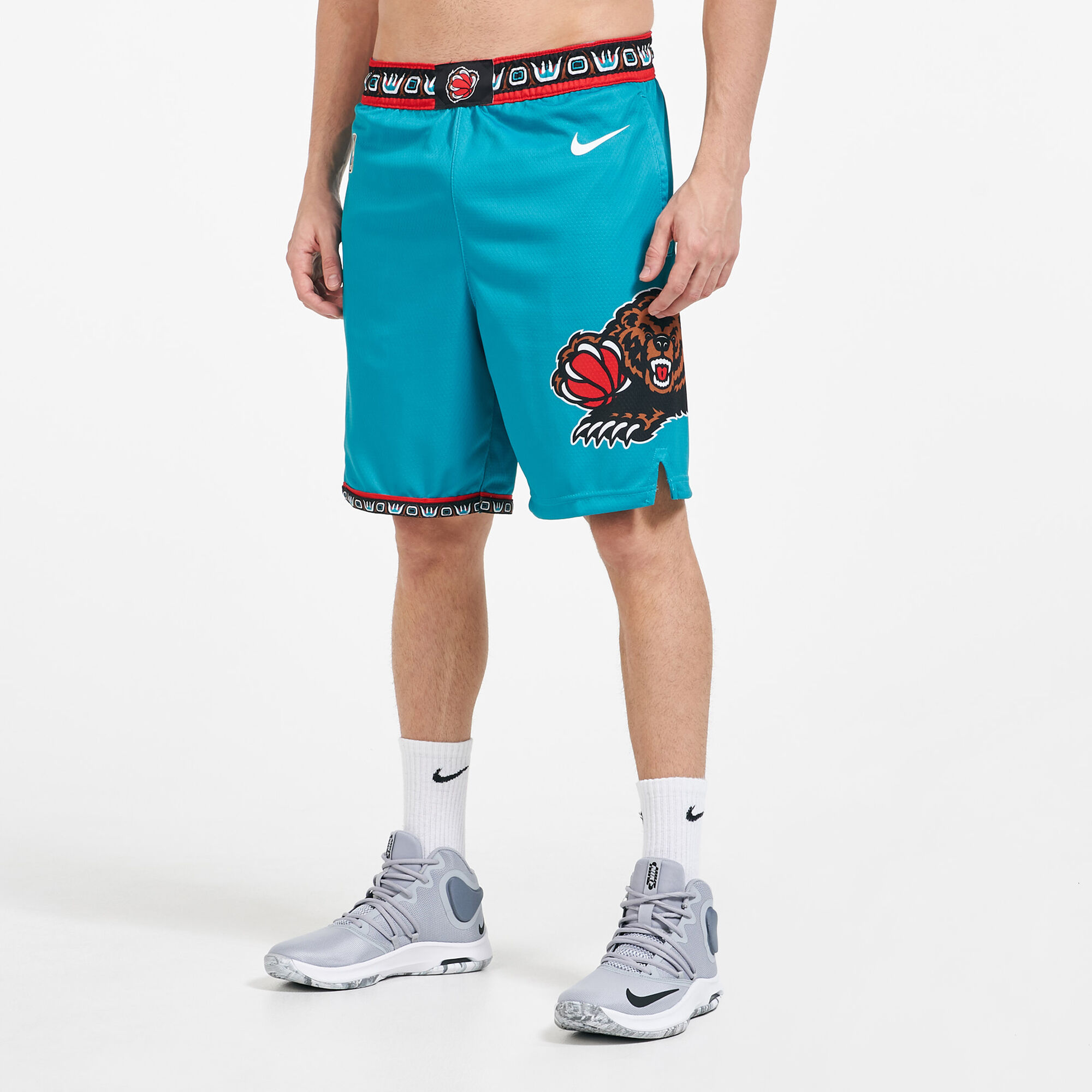 men's nike nba swingman shorts grizzlies classic edition