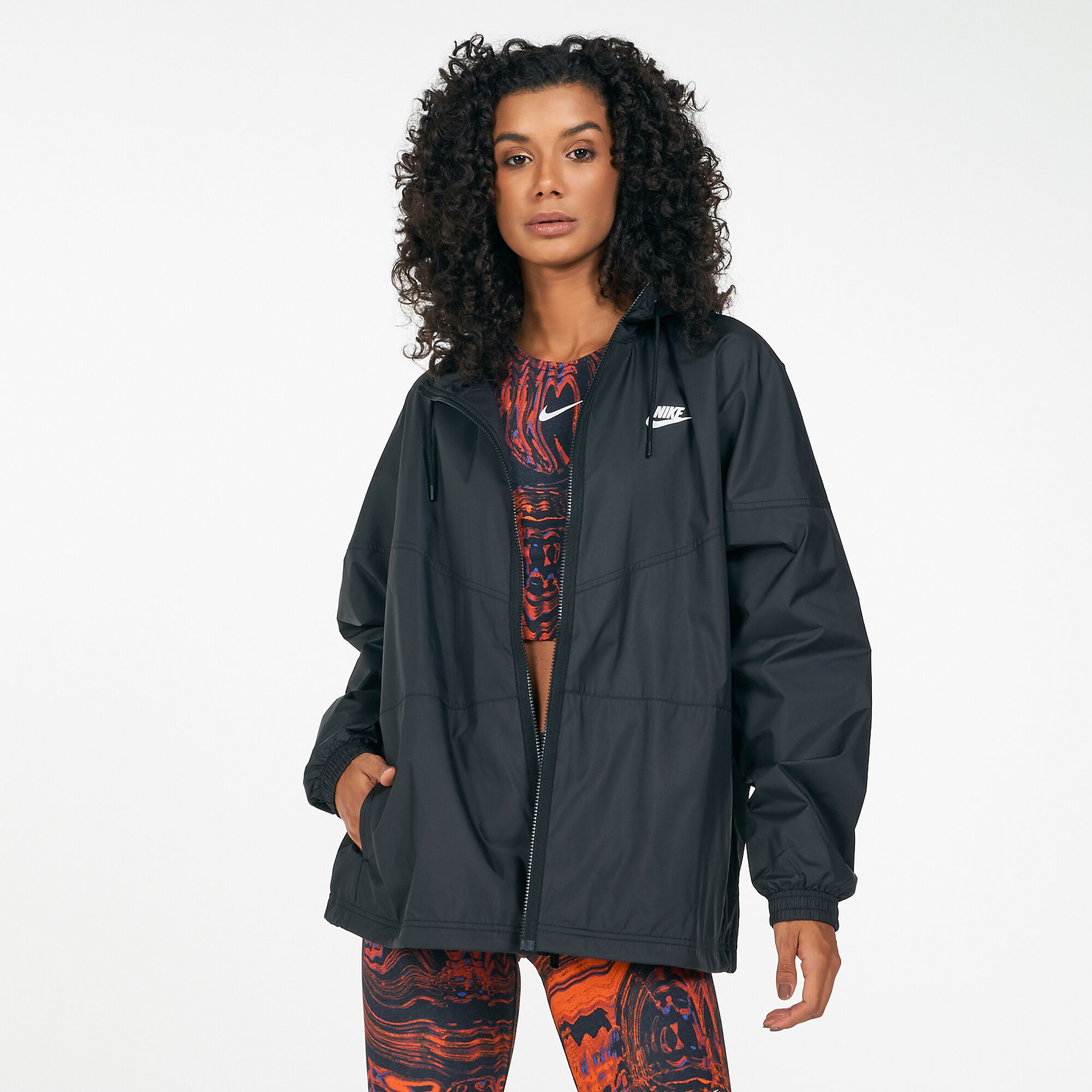 Windrunner jacket black best sale