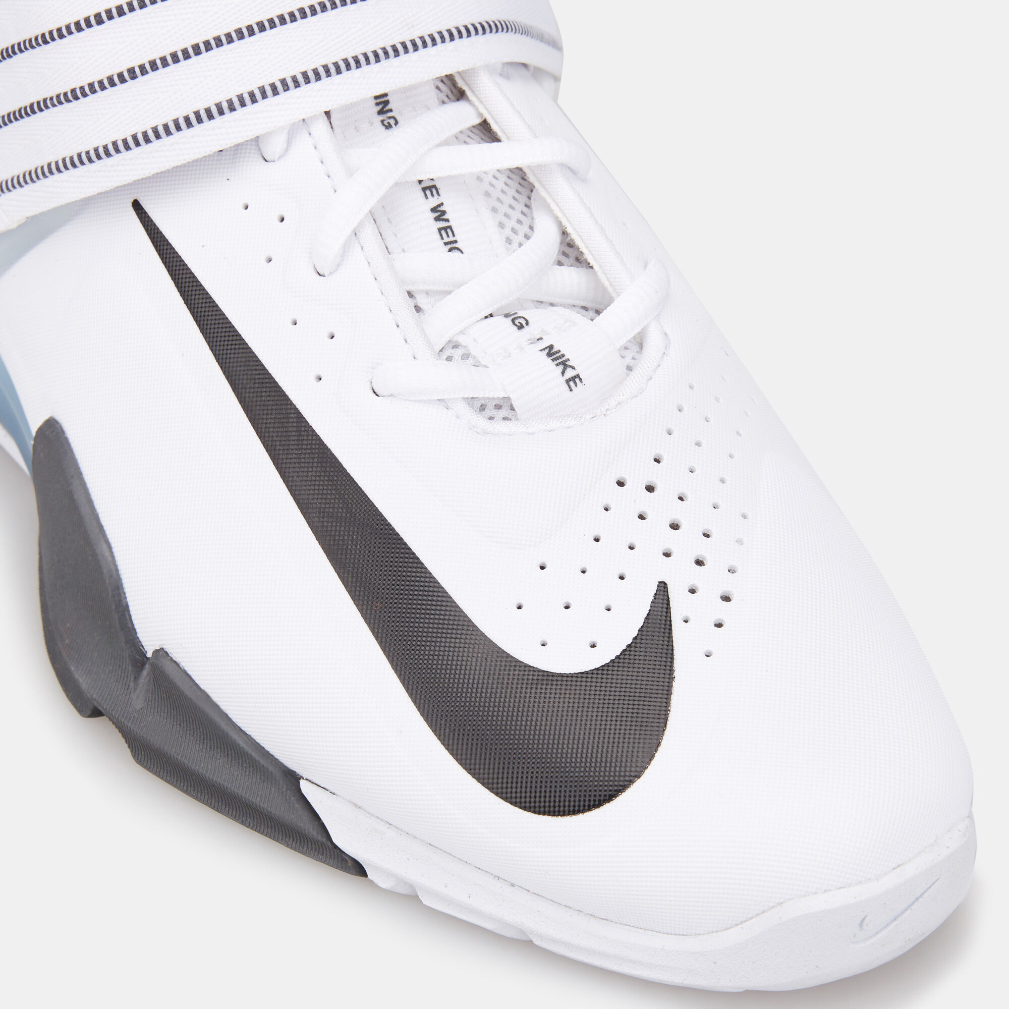 White nike weightlifting shoes shop