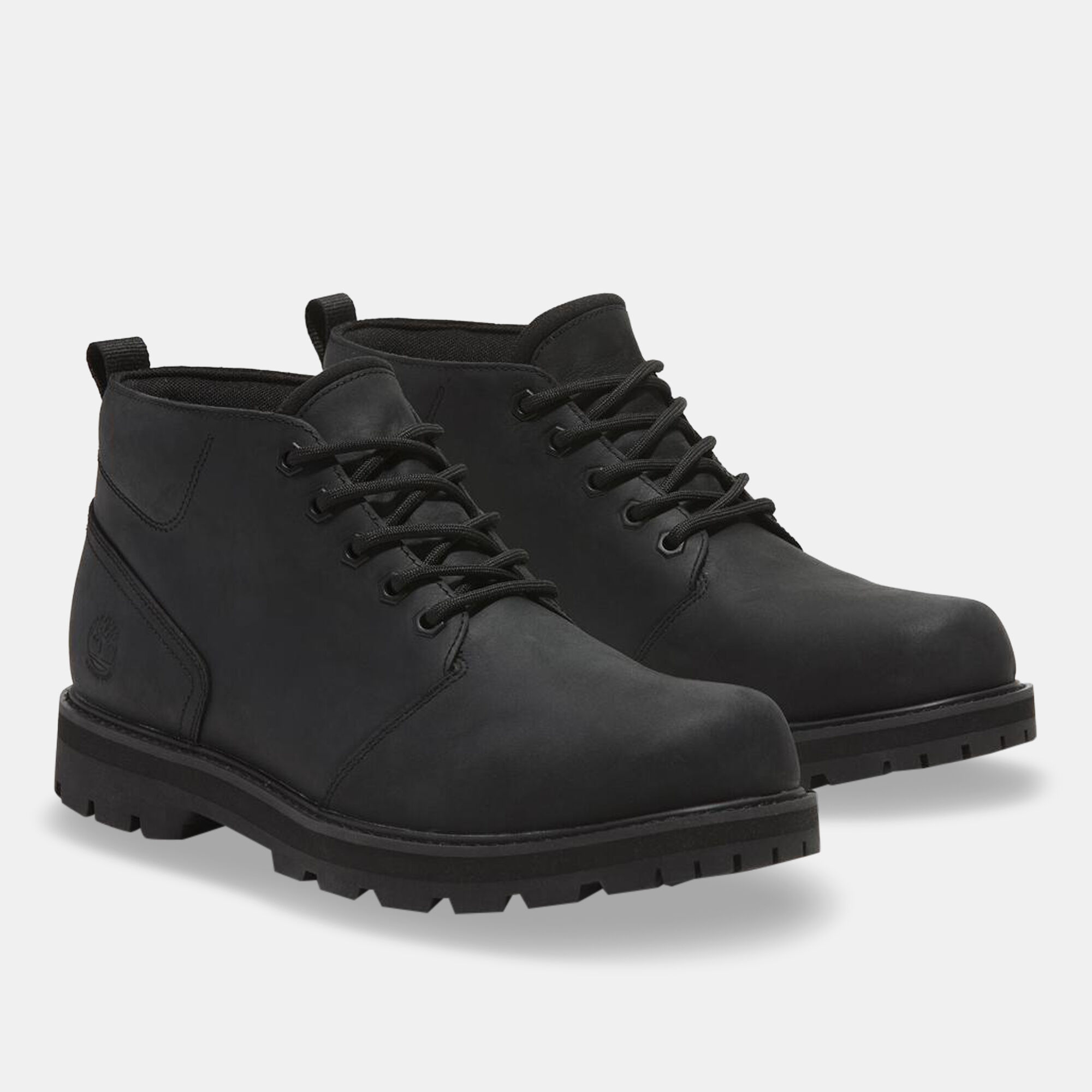 Men s Britton Road Mid Waterproof Chukka Boots Black Timberland in Kuwait SSS