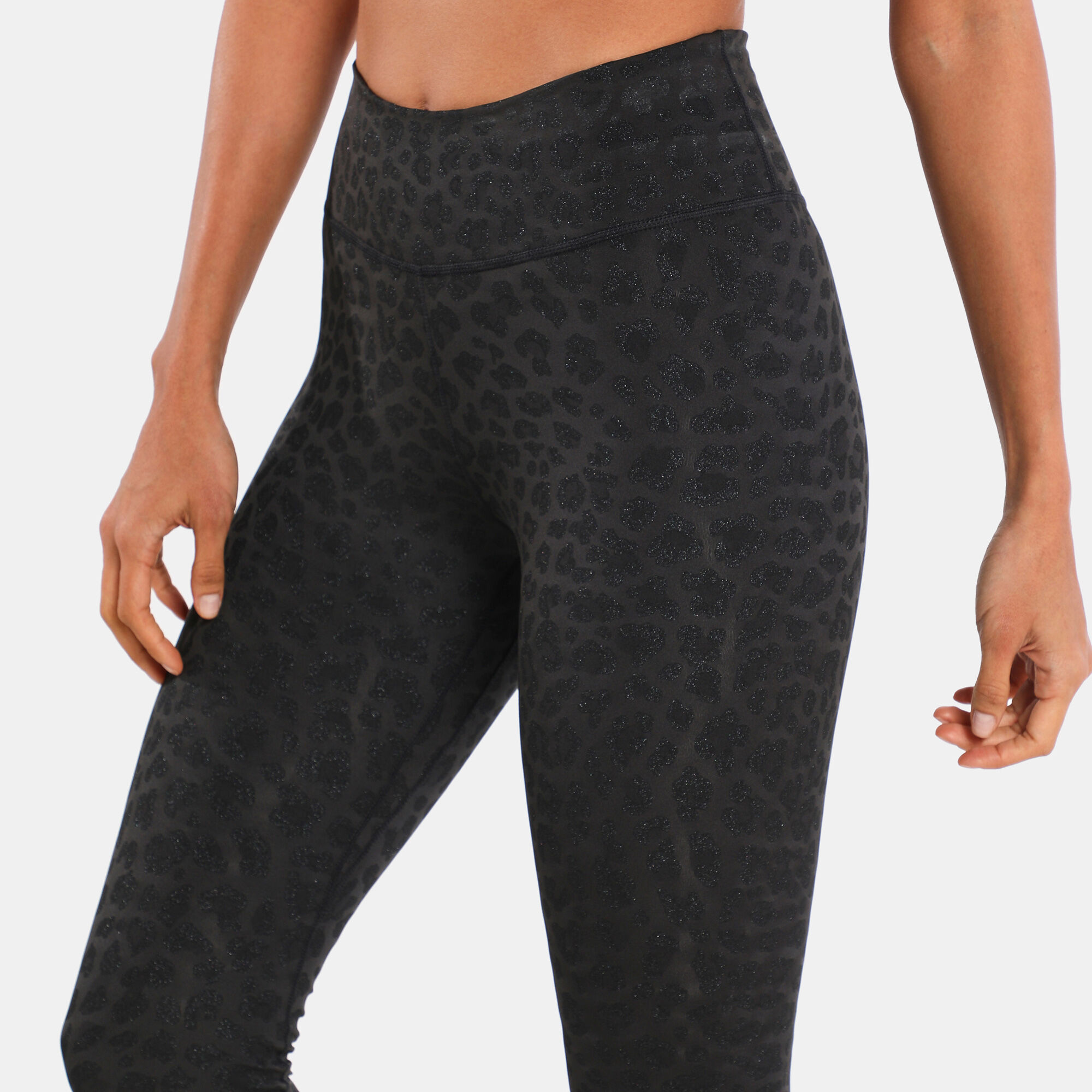 Women s Dri FIT One Mid Rise Printed Leggings Black Nike in Kuwait SSS