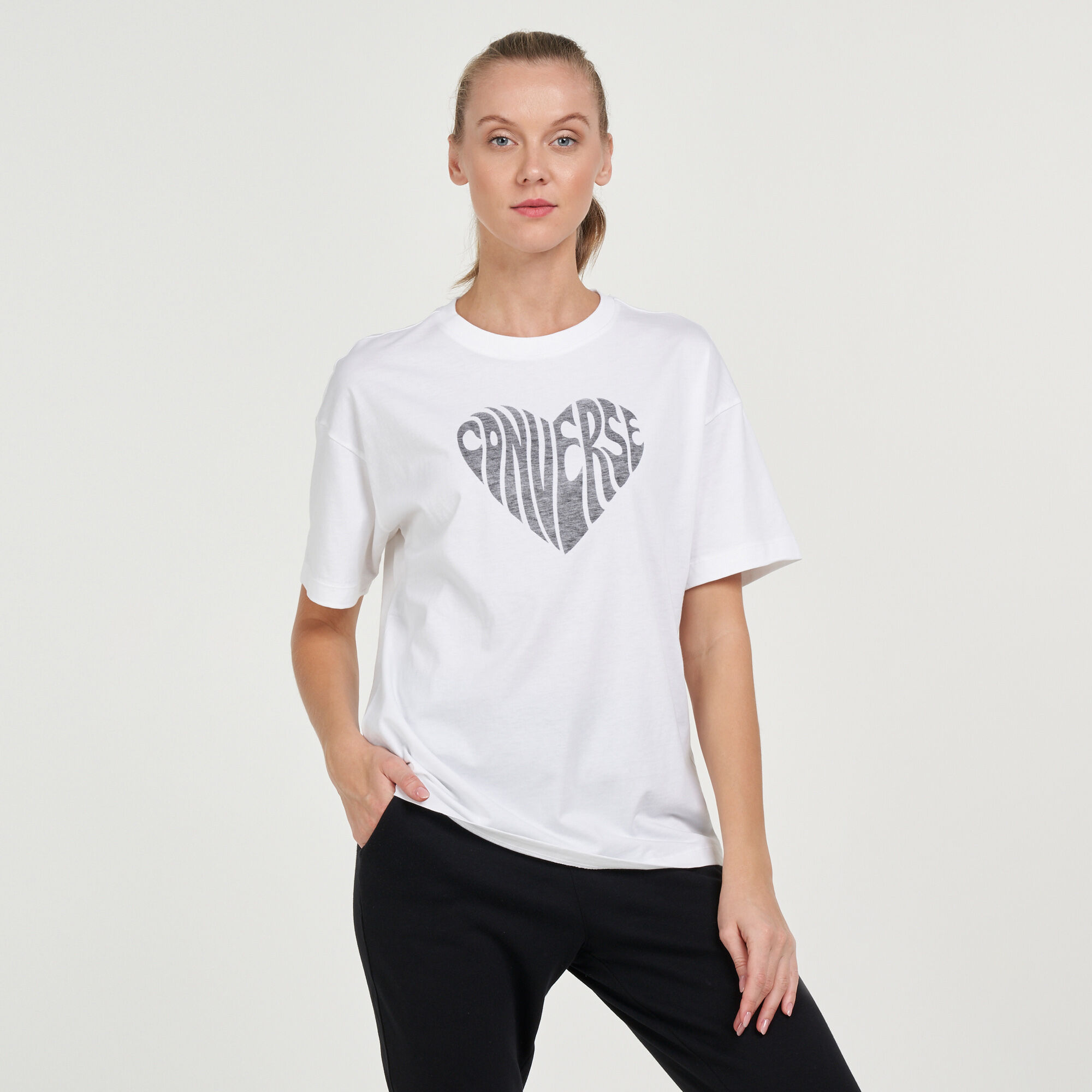 Heart converse new arrivals shirt