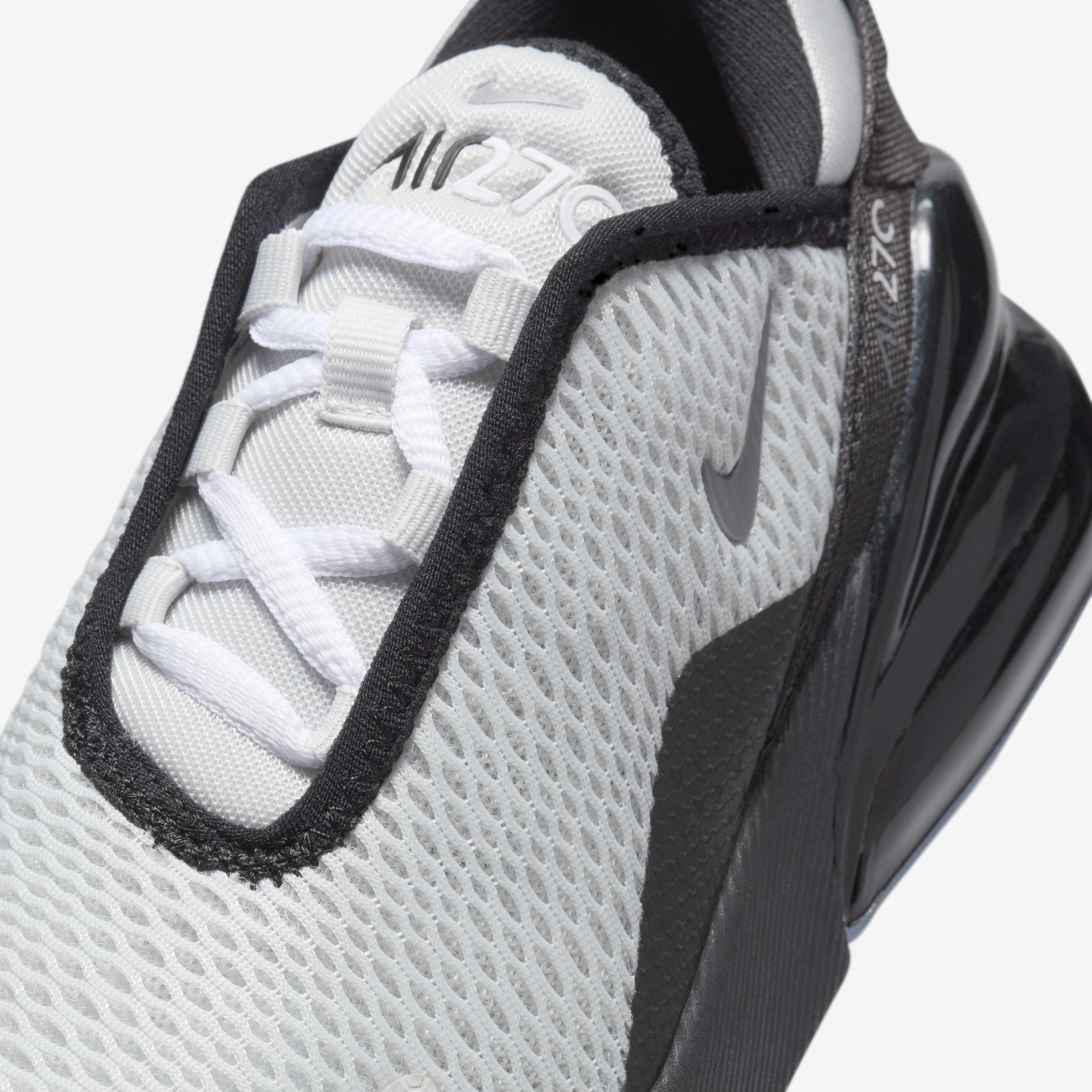 Kids Air Max 270 SE Shoes Grey Nike in Kuwait SSS
