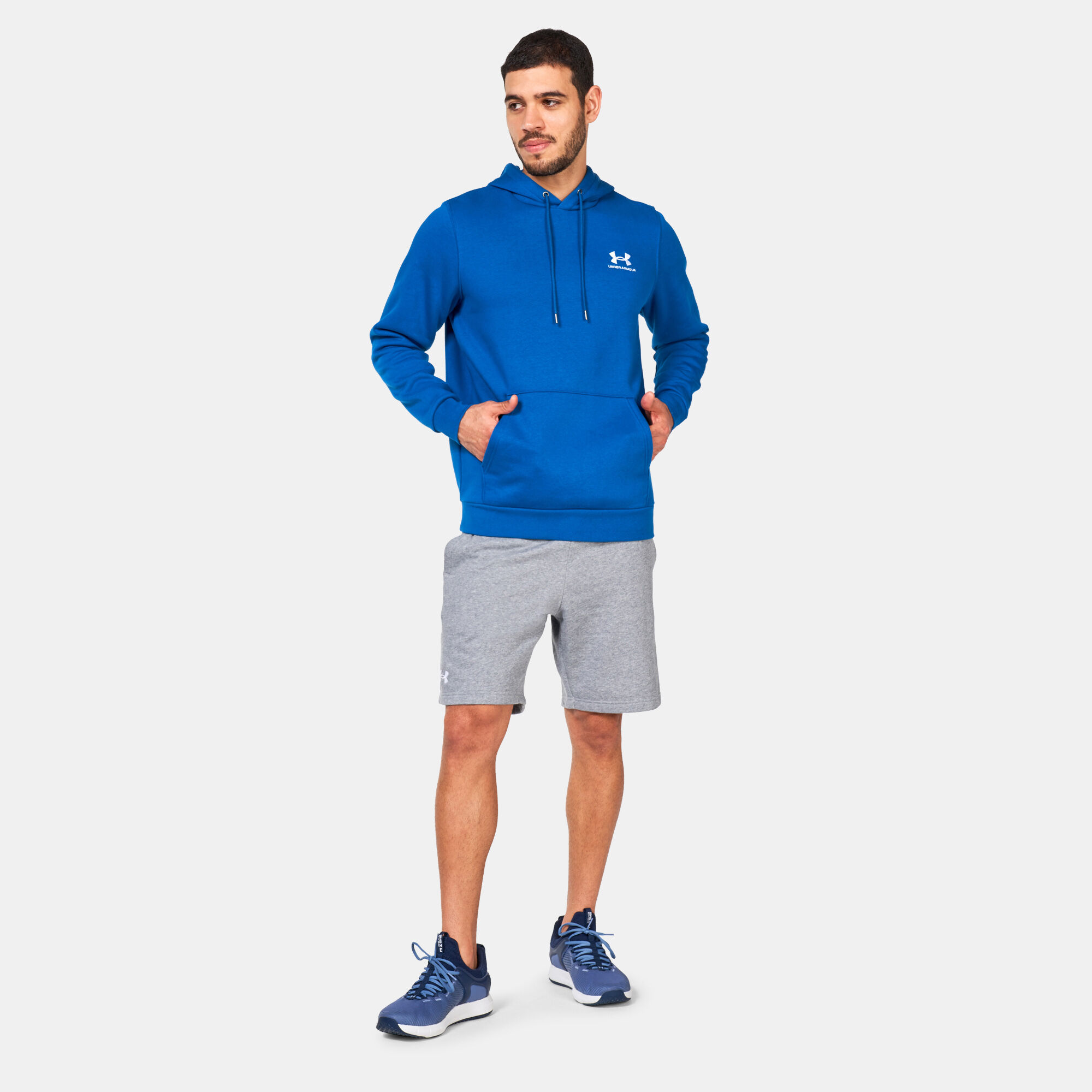 Under armour men's rival fleece shorts on sale