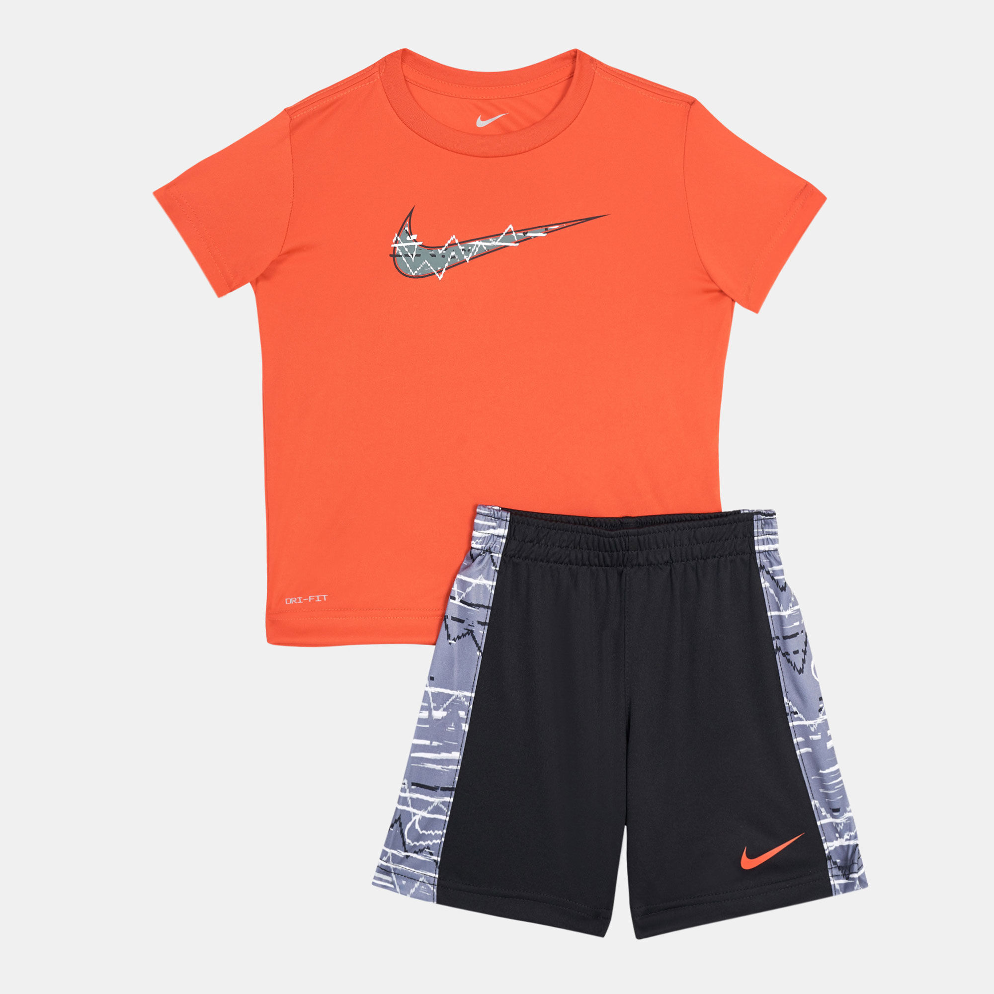 Kids Dri FIT Be Real T Shirt and Shorts Set Baby And Toddler