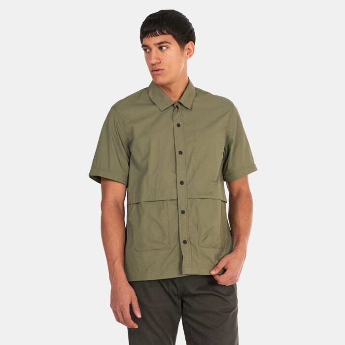 Timberland Men's DWR 2-In-1 Overshirt Green image number 3