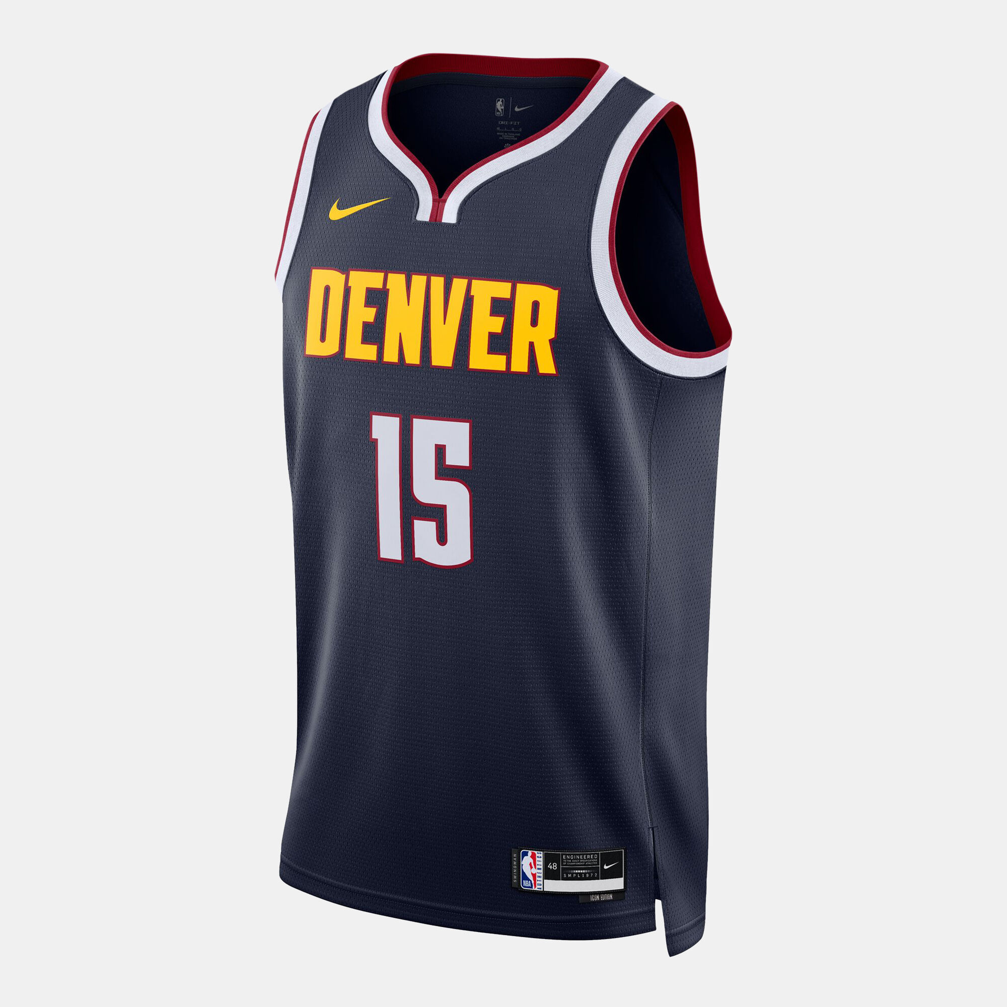 Men s NBA 22 23 Denver Nuggets Jokic Icon Edition Swingman Basketball Jersey Blue Nike in Kuwait SSS