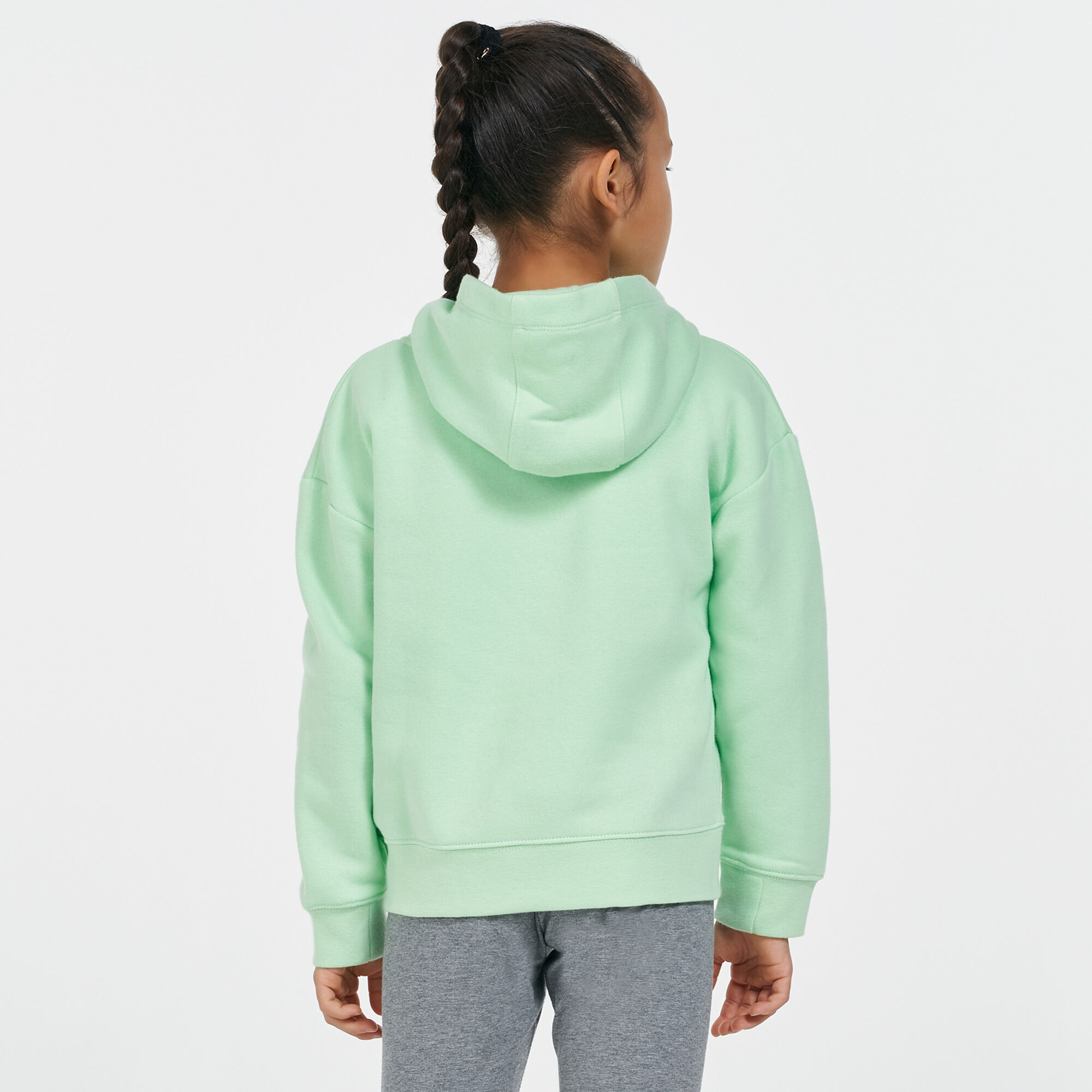 Kids Electric Zebra Hoodie Green Nike in Kuwait SSS