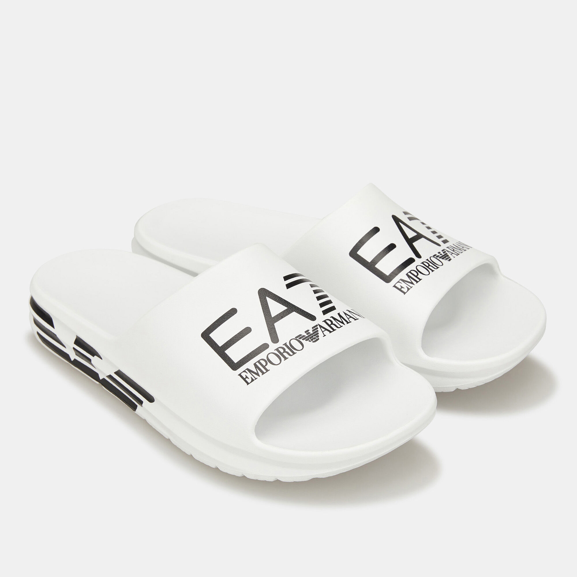 EA7 Emporio Armani Logo Slides in Kuwait SSS