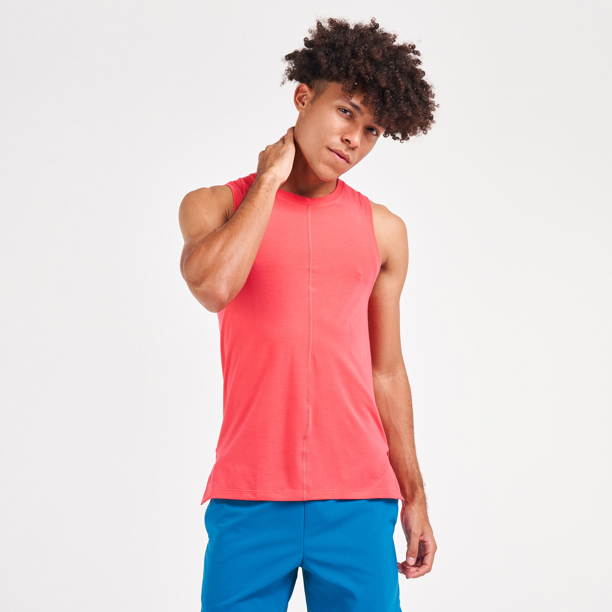 Fitted yoga tank shop