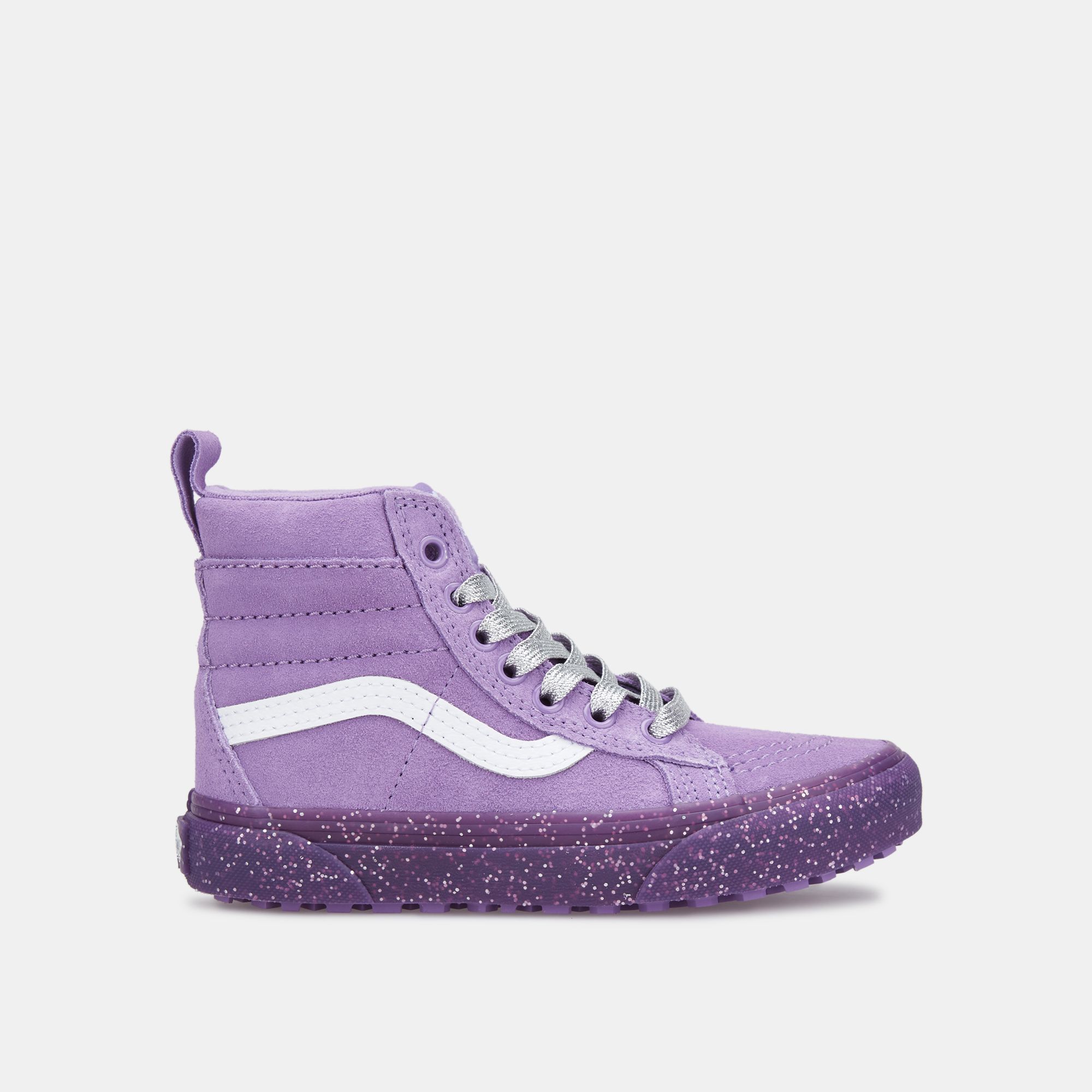 Vans high tops kids purple outlet