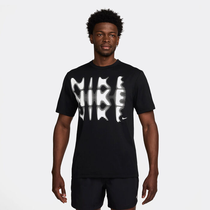 Nike Men's Hyverse Dri-FIT UV Training Top Black image number 0