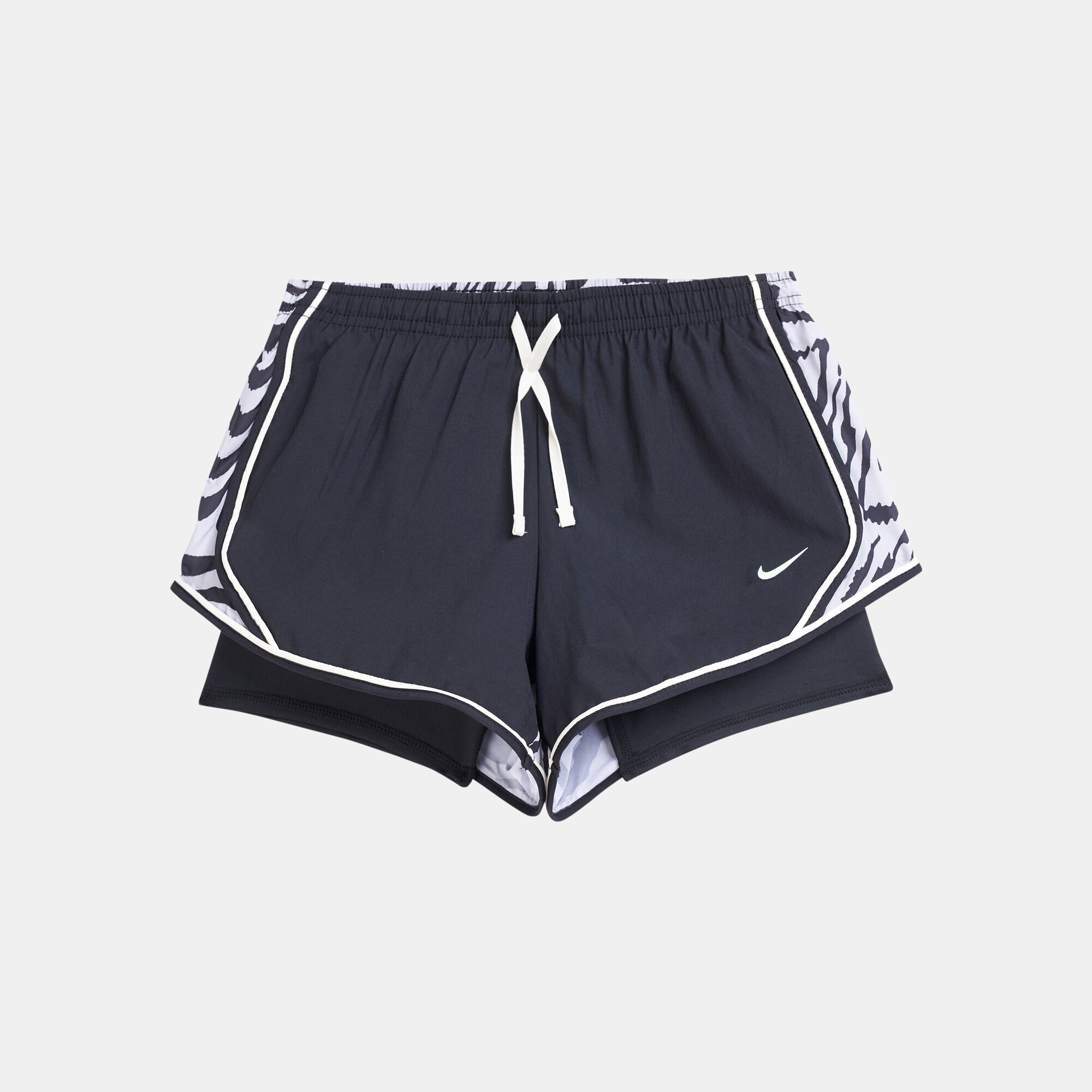 Kids Dri FIT Tempo Printed Running Shorts Black Nike in Kuwait SSS
