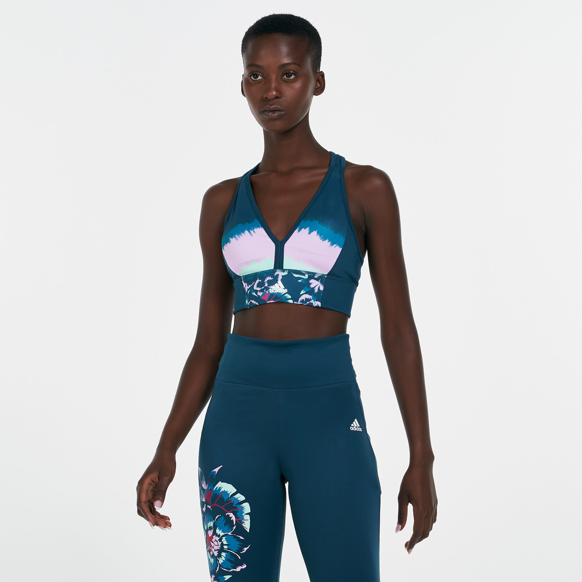 Adidas padded sports bra new arrivals