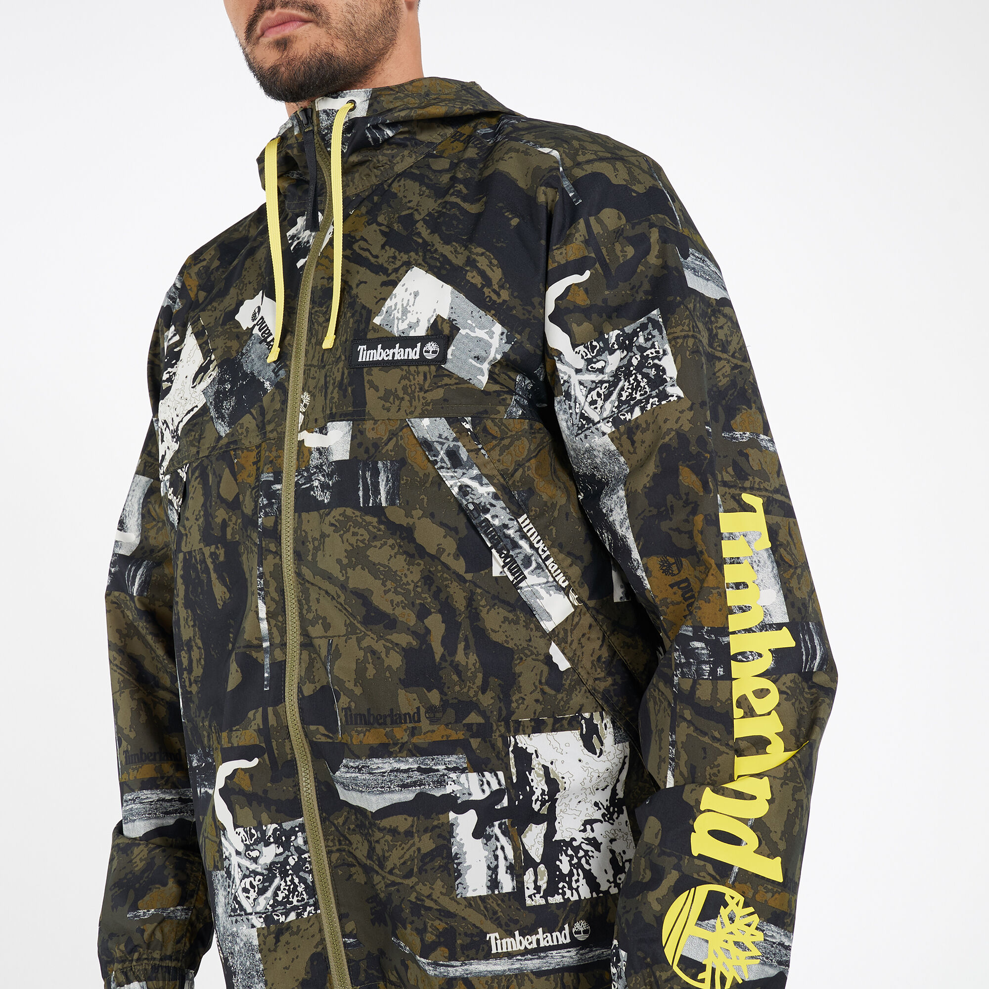 Camo aop clearance wind jacket