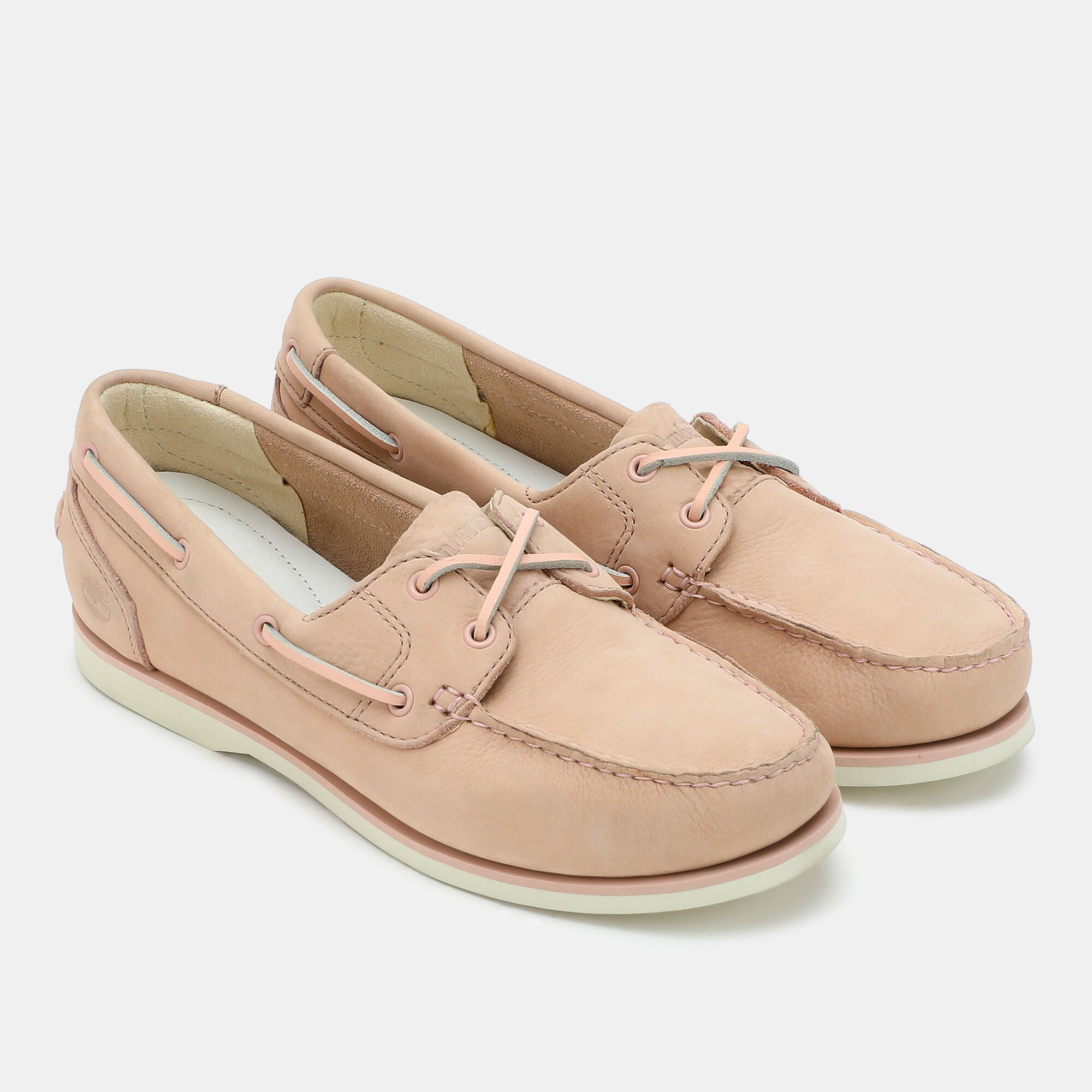 Women s Classic Unlined Boat Shoe Pink Timberland in Kuwait SSS