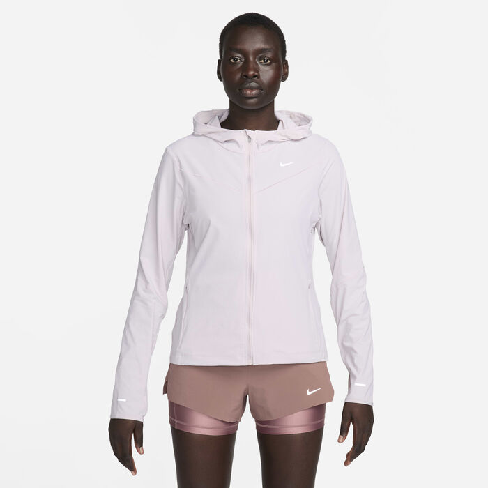 Nike Women's Swift UV Running Jacket Pink image number 0
