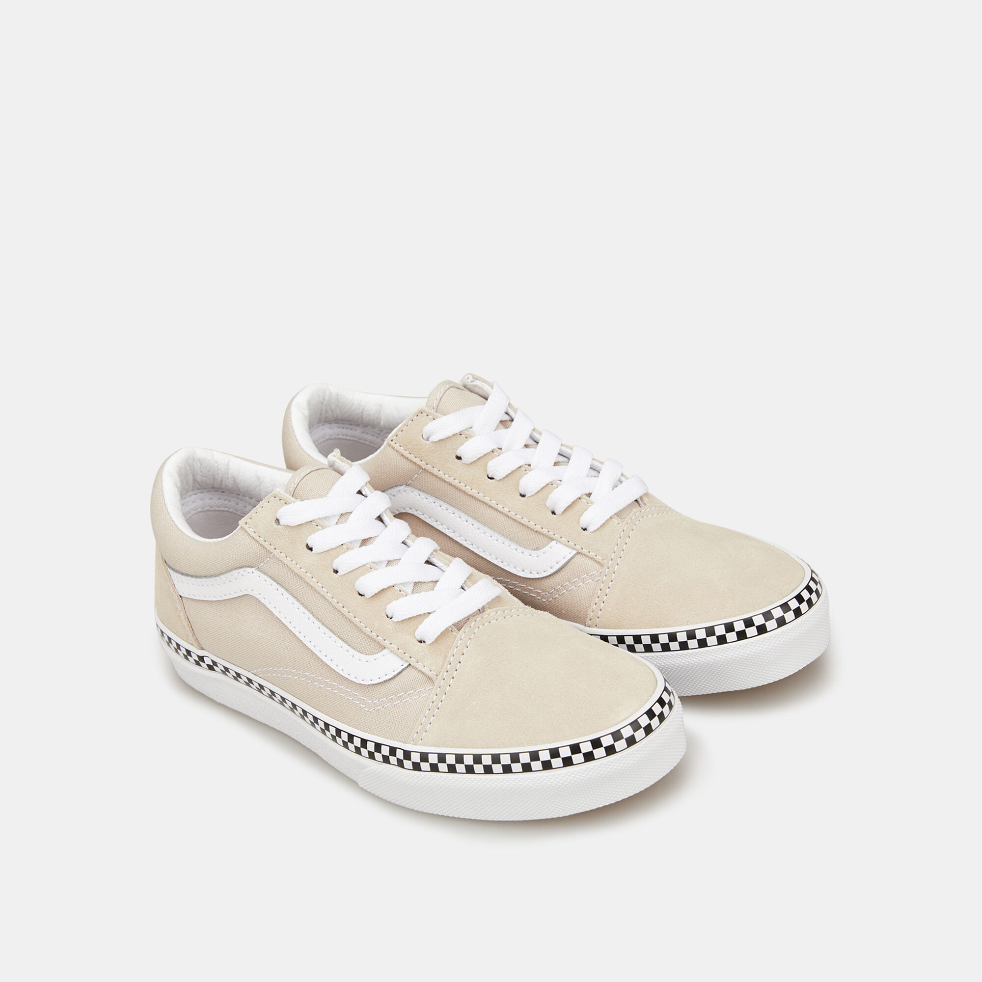 Kids checkerboard old skool vans sale