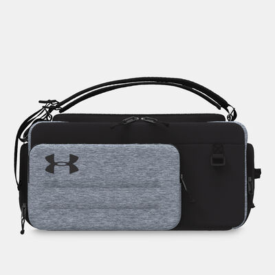 Under Armour Contain Duo Backpack and Duffle Bag Grey